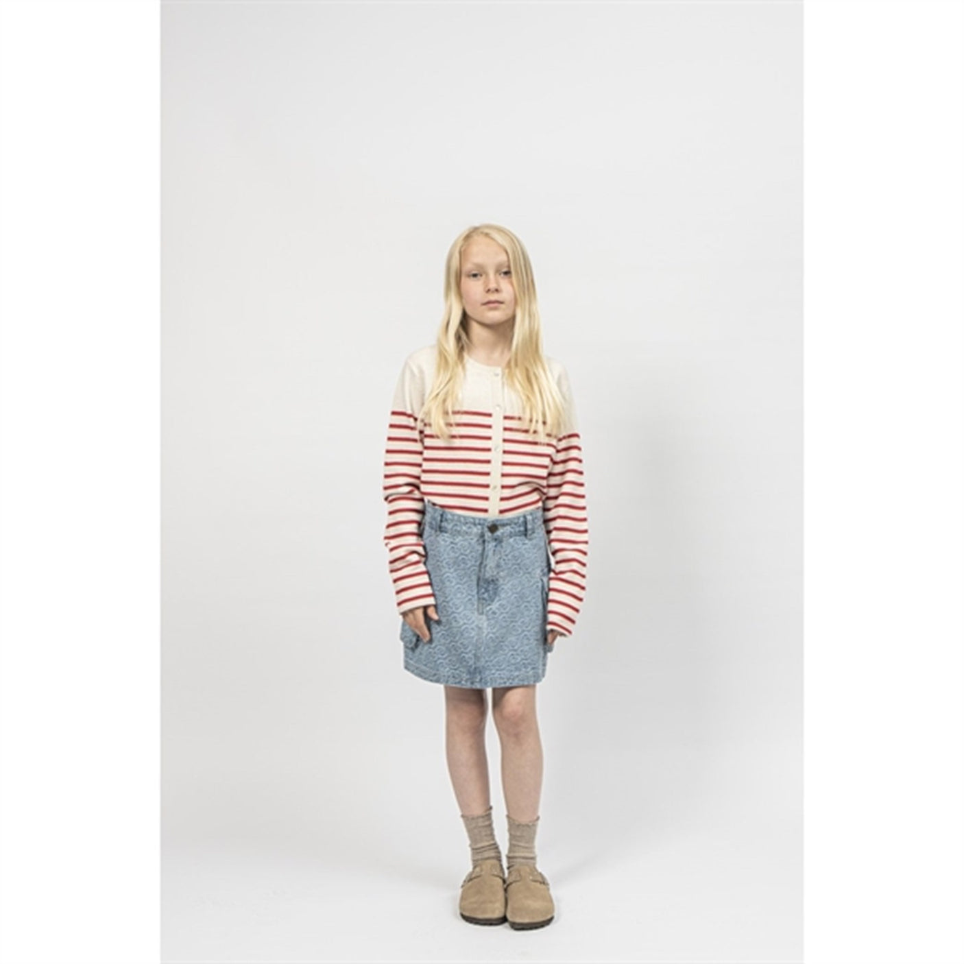 Sofie Schnoor Denim Blue Skirt