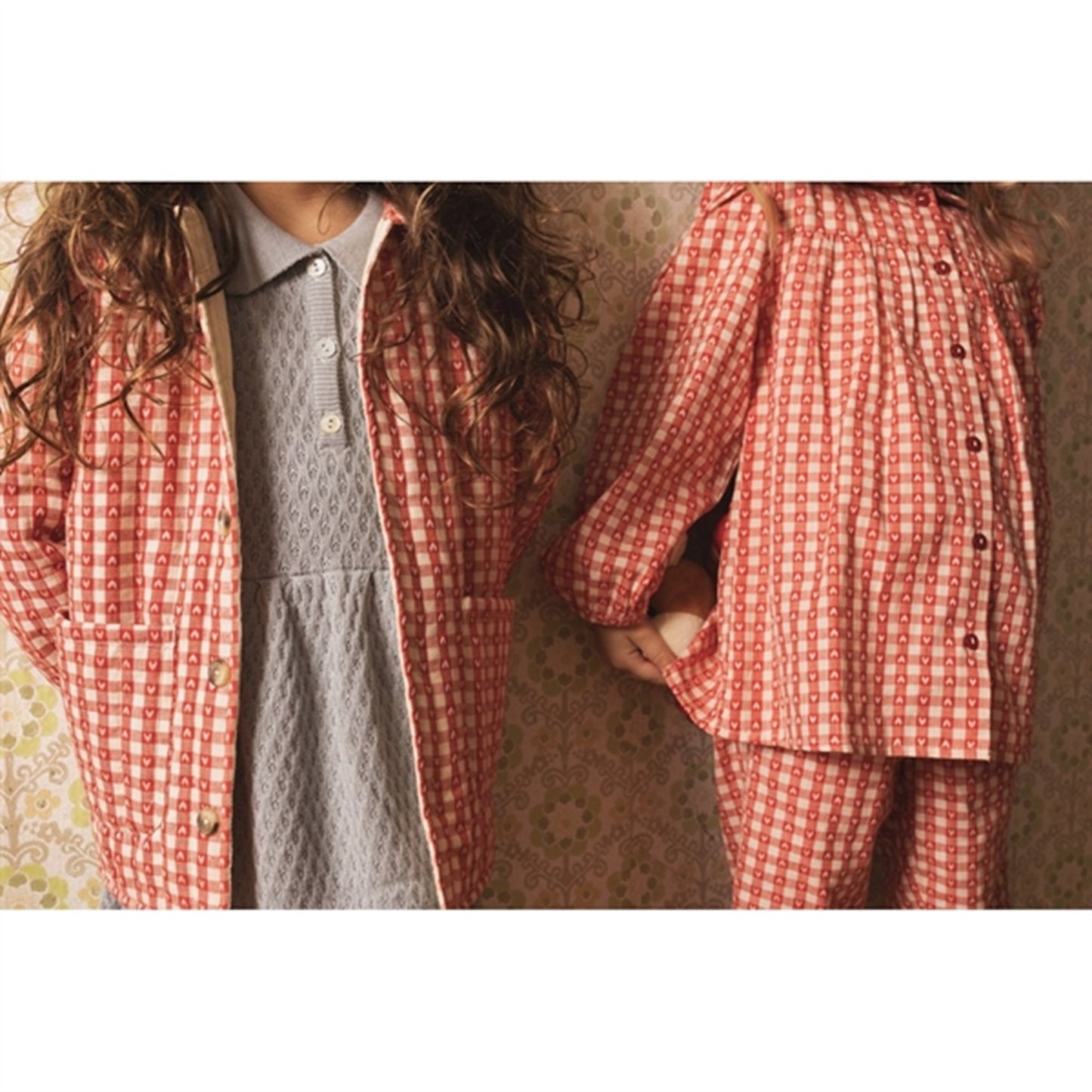 Flöss Ally Shirt Heart Gingham