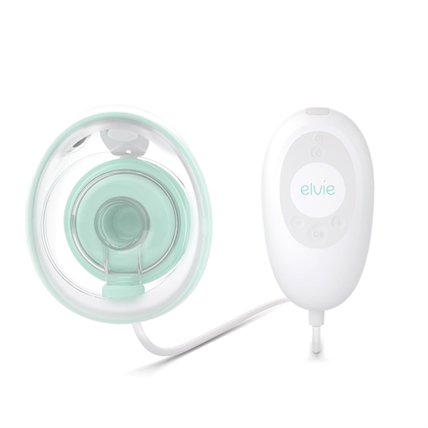Elvie Breast Pump Stride Single White