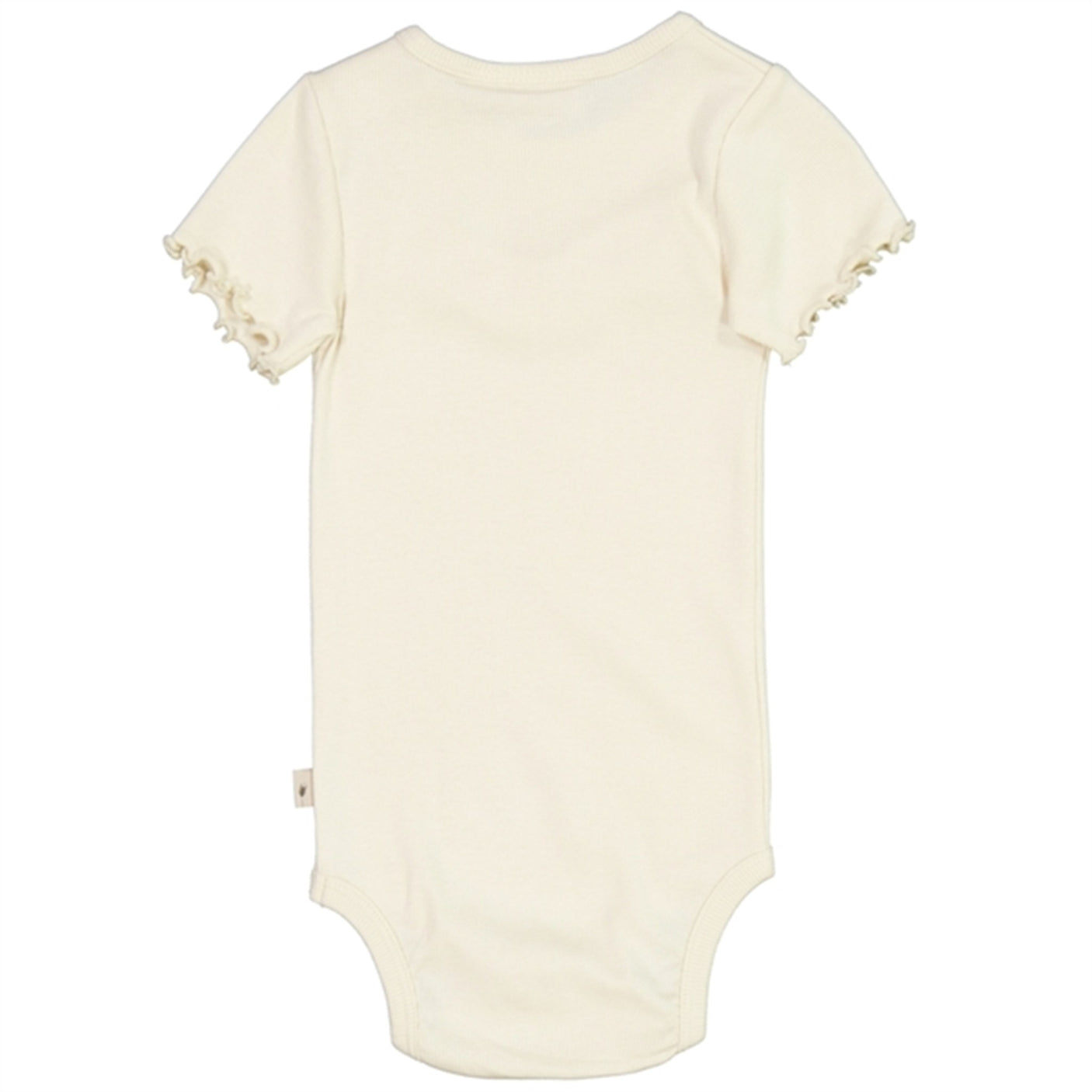 Wheat Eggshell Ruffle Rib Body