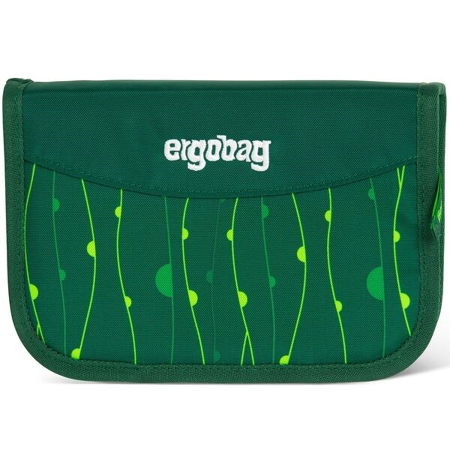 Ergobag Hard Pencil Case Lumi RambazamBear Green Lianas