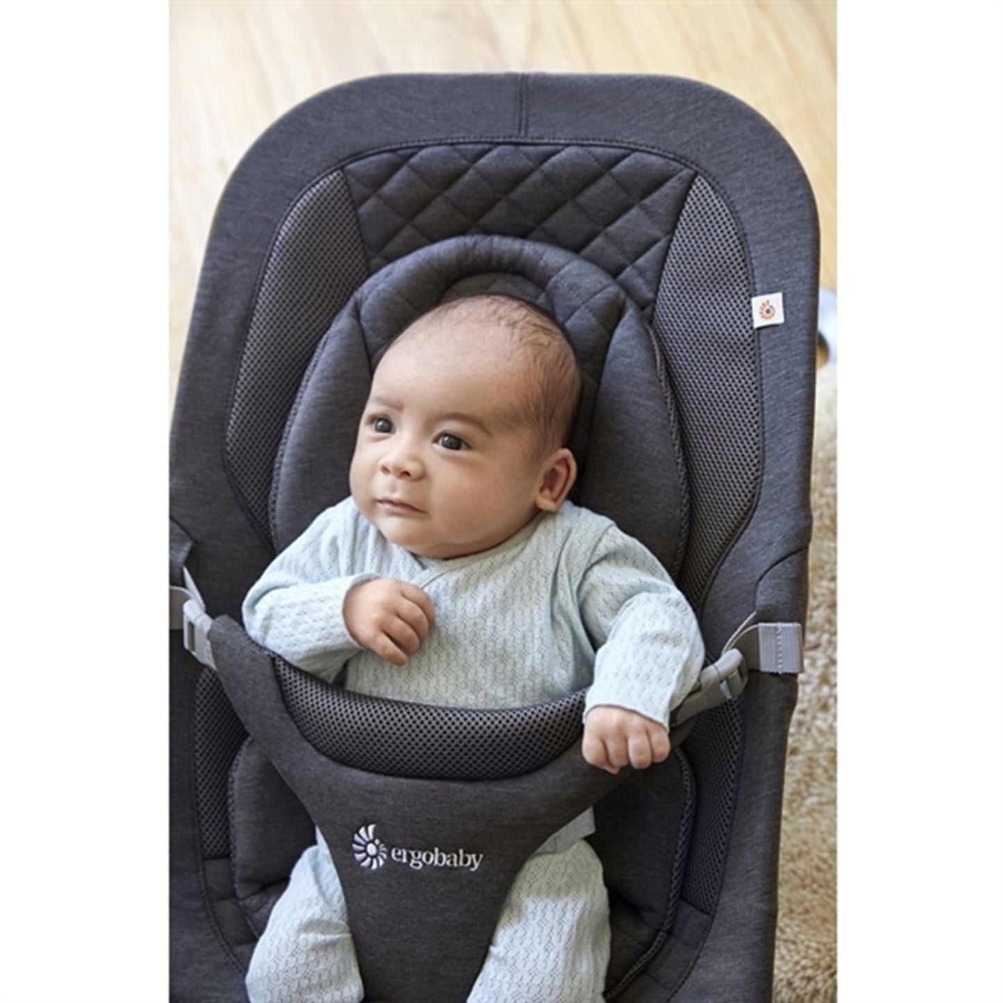 Ergobaby Evolve 3-in-1 Bouncer Charcoal Grey