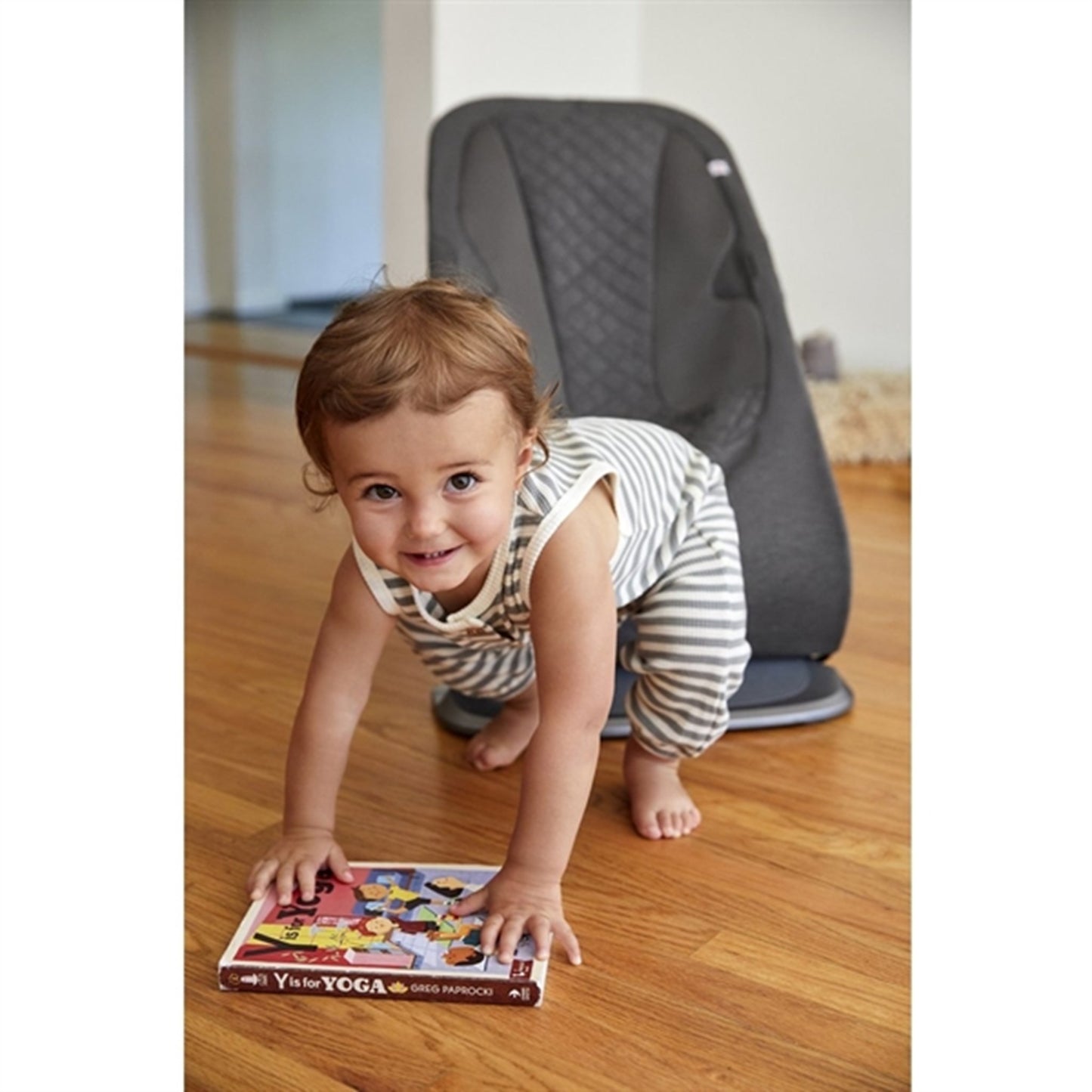 Ergobaby Evolve 3-in-1 Bouncer Charcoal Grey