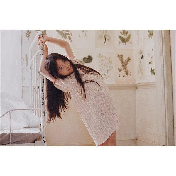 Flöss Faye Dress Warmcotton/Rouge