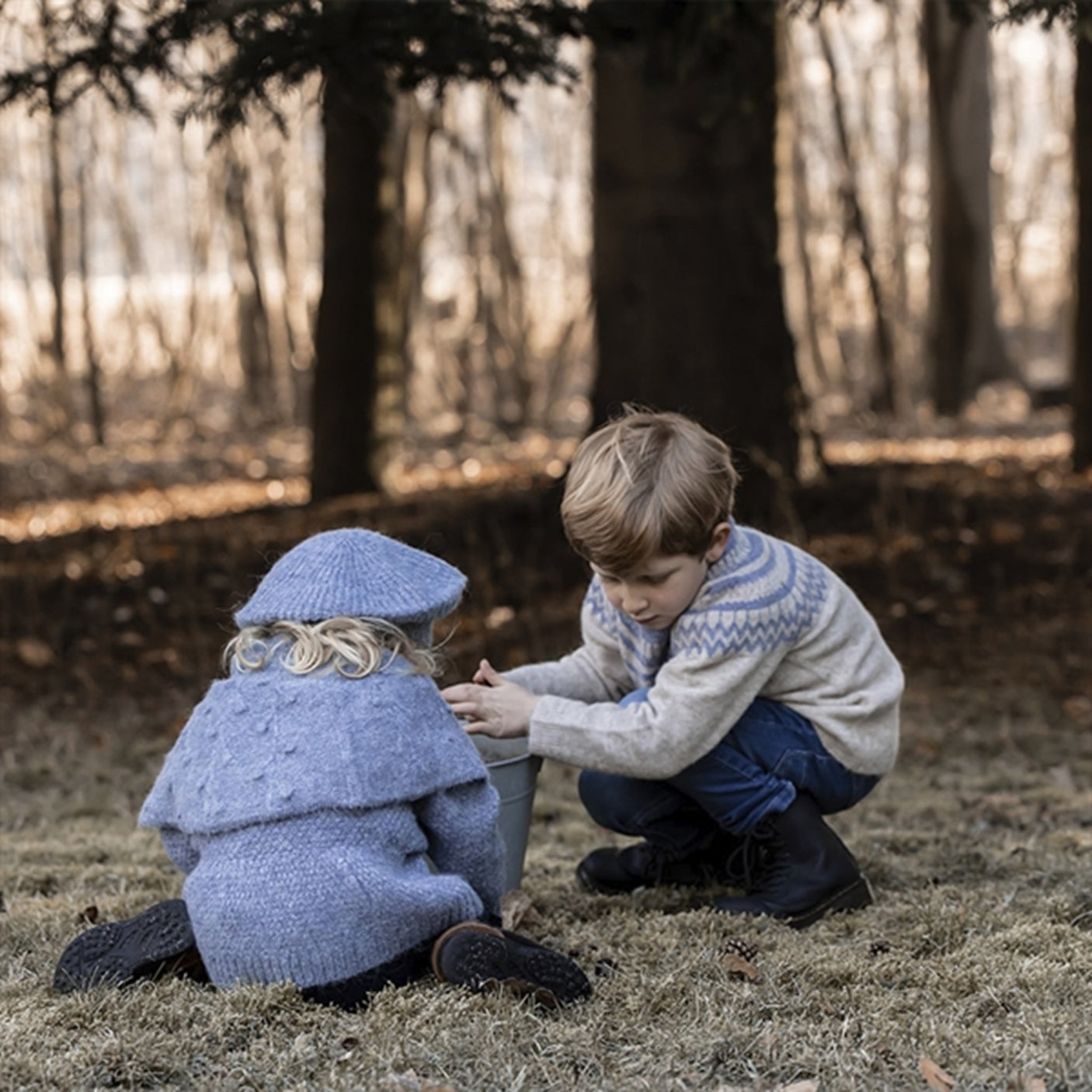 Fliink Sandshell Star Alpaca Knit Pullover