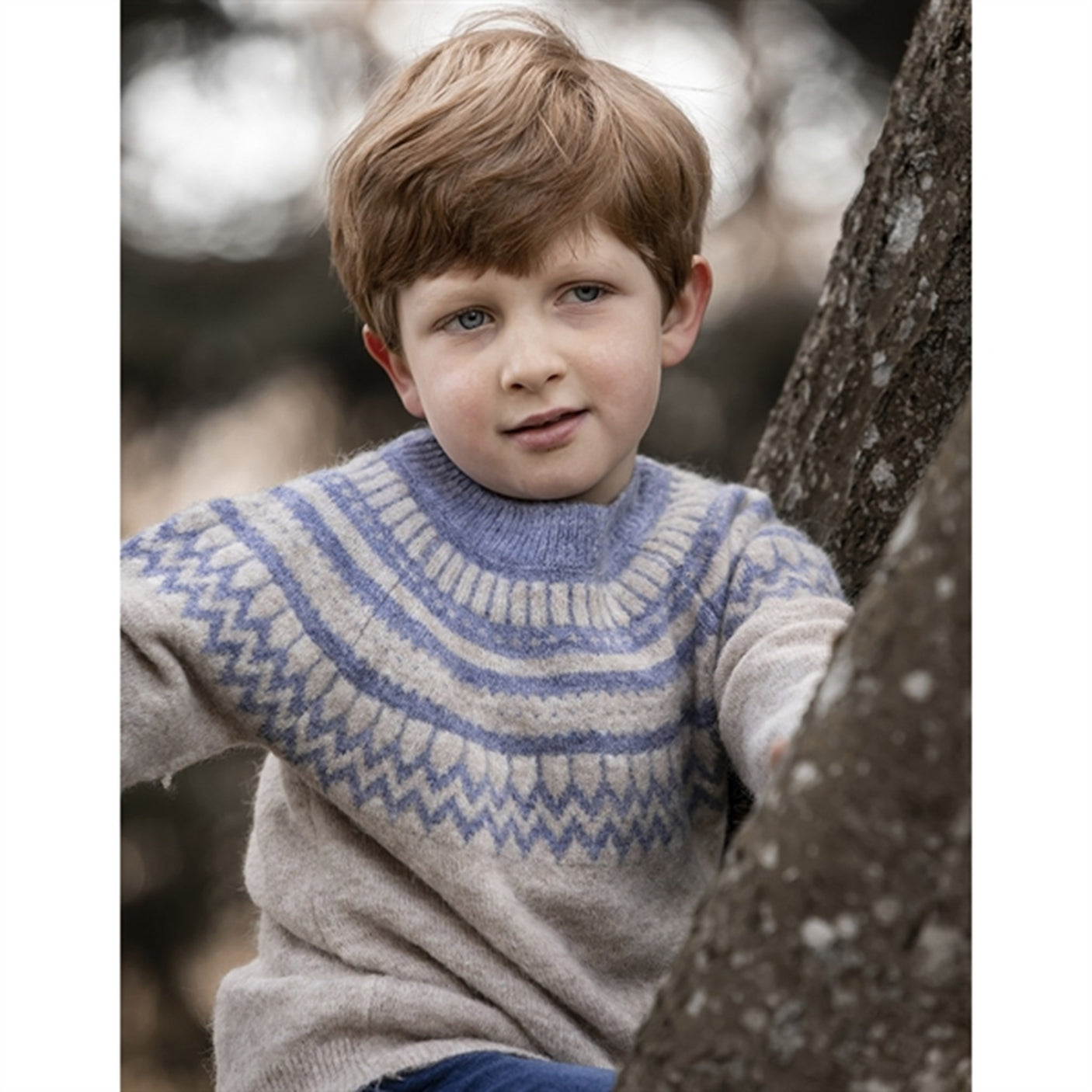 Fliink Sandshell Star Alpaca Knit Pullover