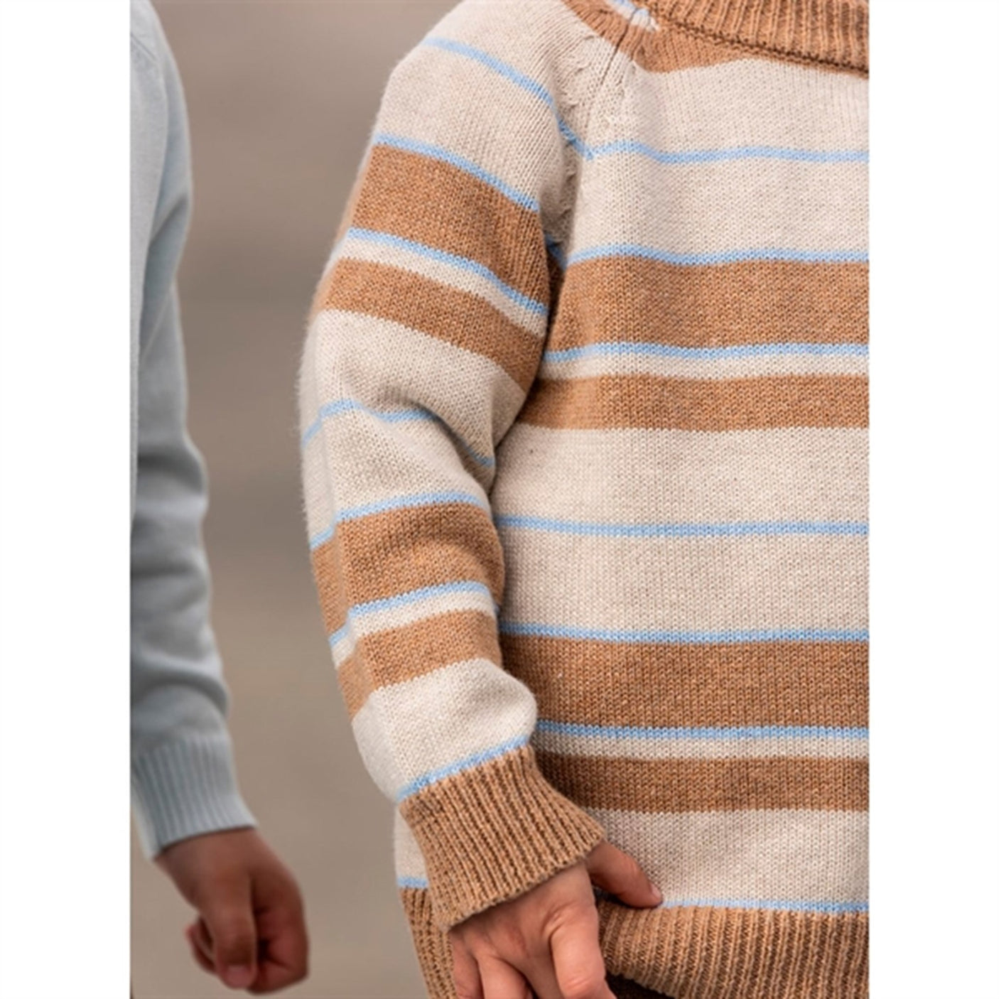 Fliink Tigers Eye Multi Stripe Bon Pullover