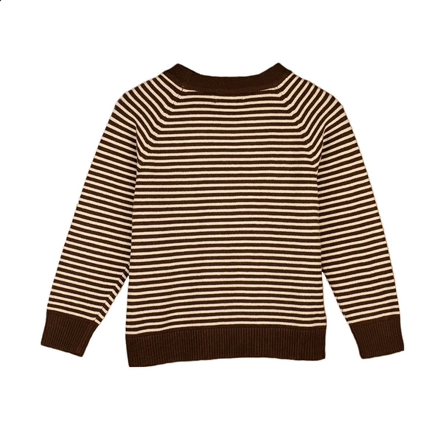 Fliink Chicory Coffee W. Sand Stripes Favo Pullover