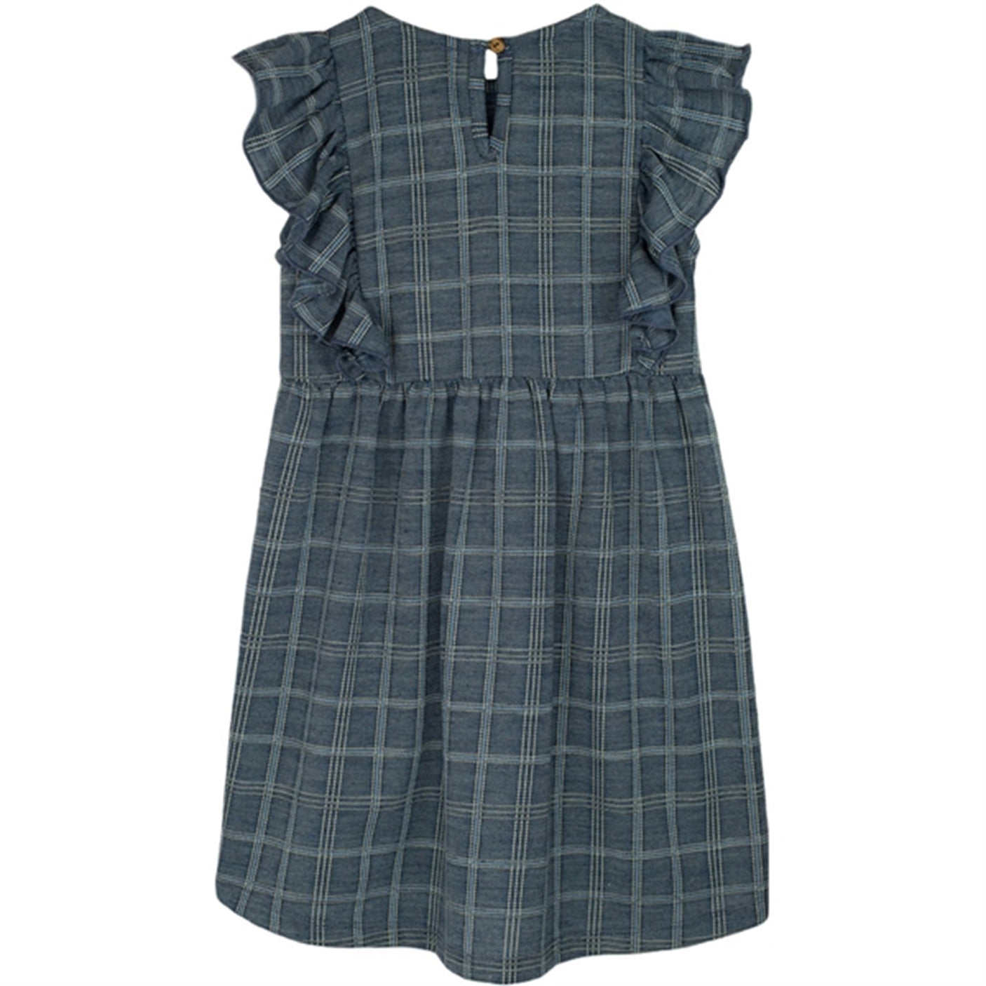 Fliink Navy Miro Ruffle Dress