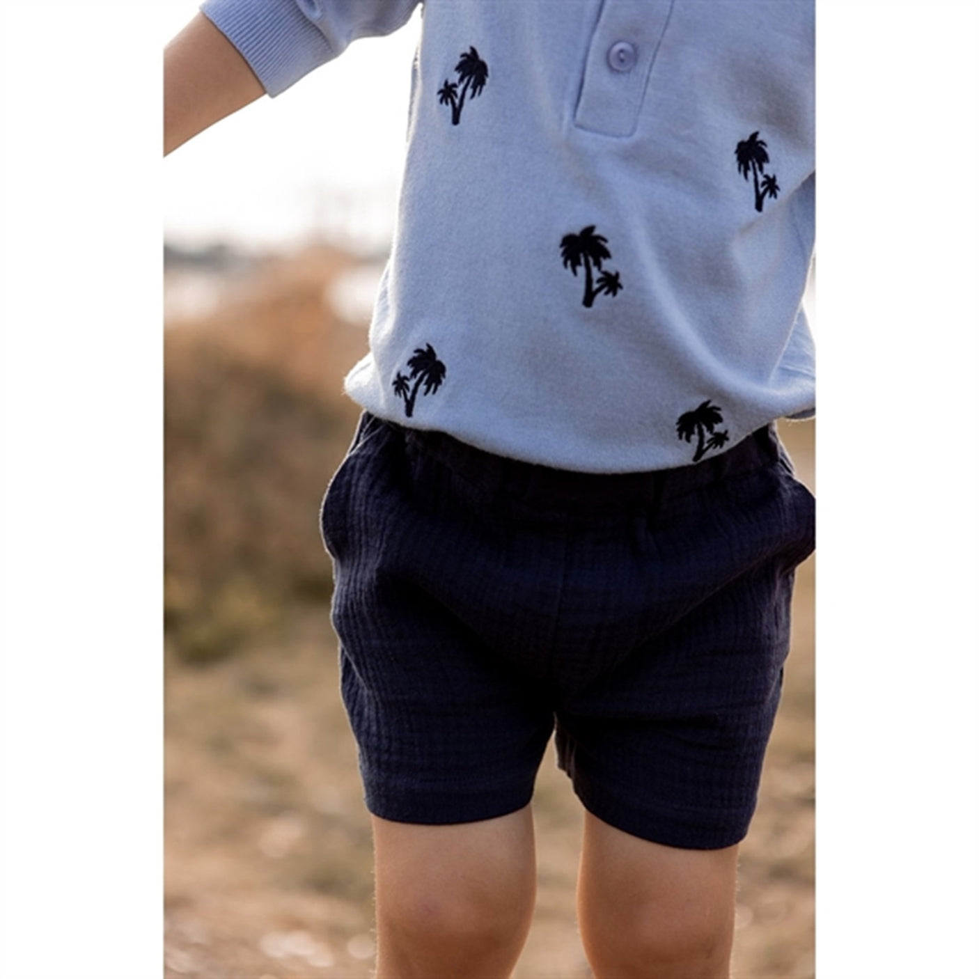 Fliink Navy Elmo Shorts