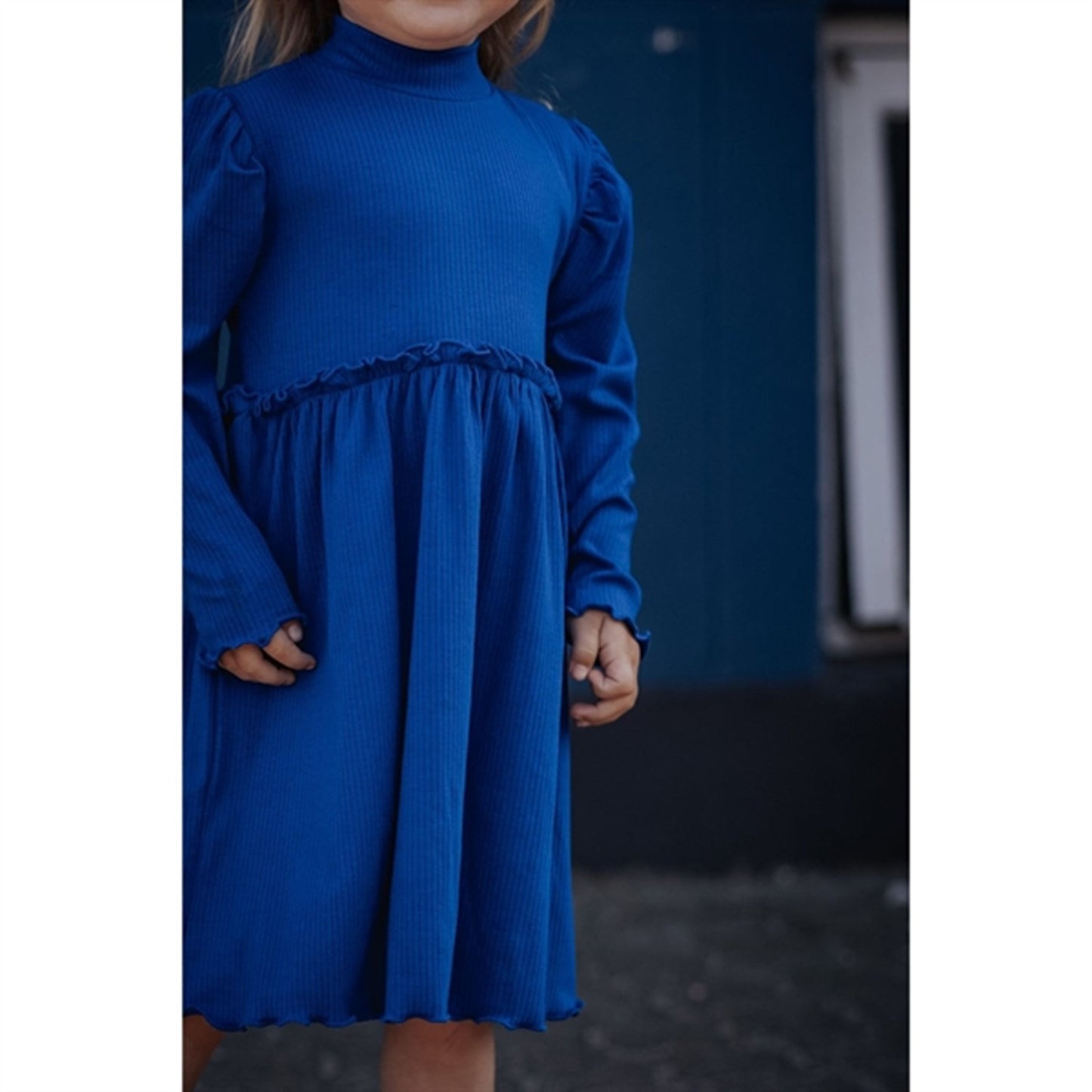 Fliink Mazerine Blue Kenna Ls Dress