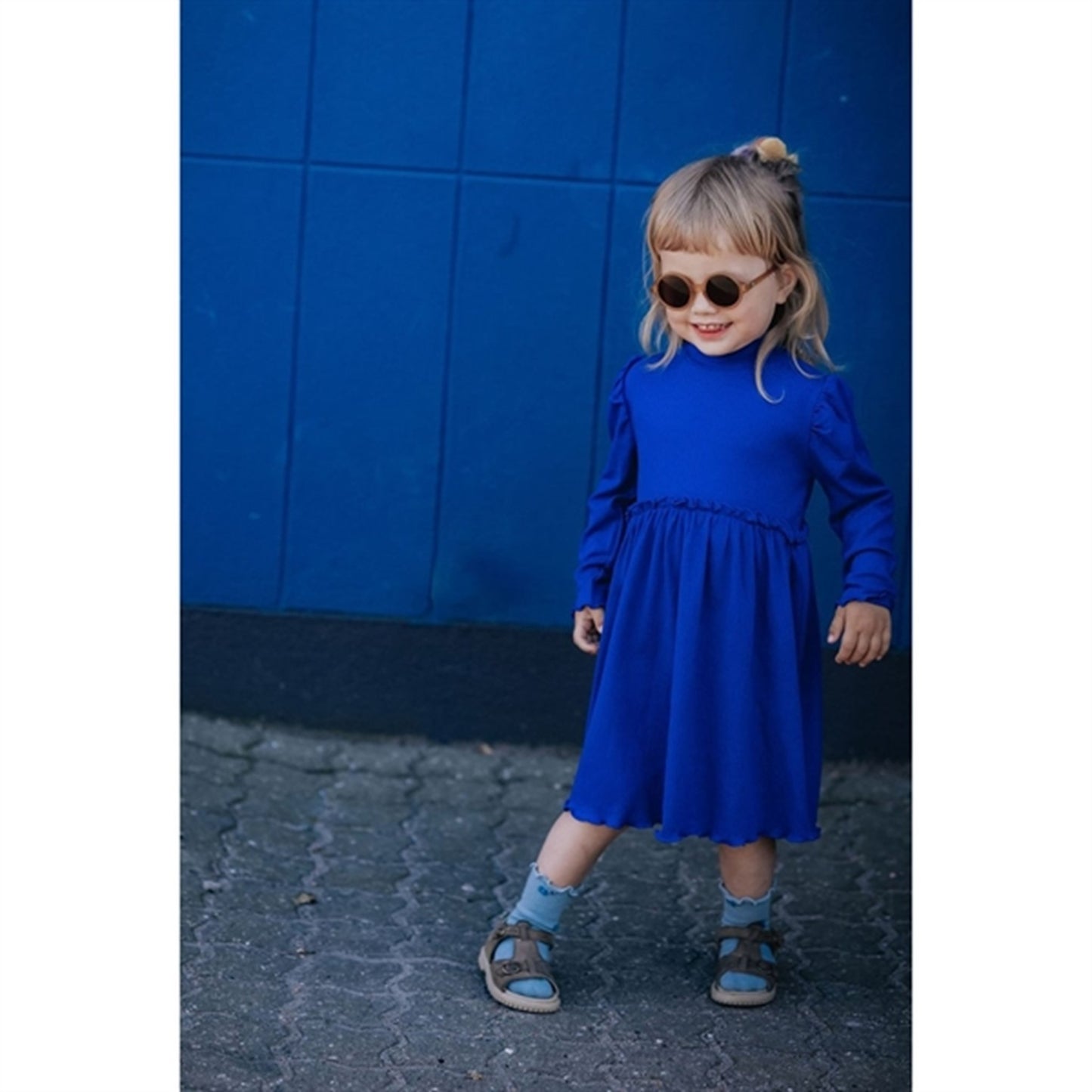 Fliink Mazerine Blue Kenna Ls Dress