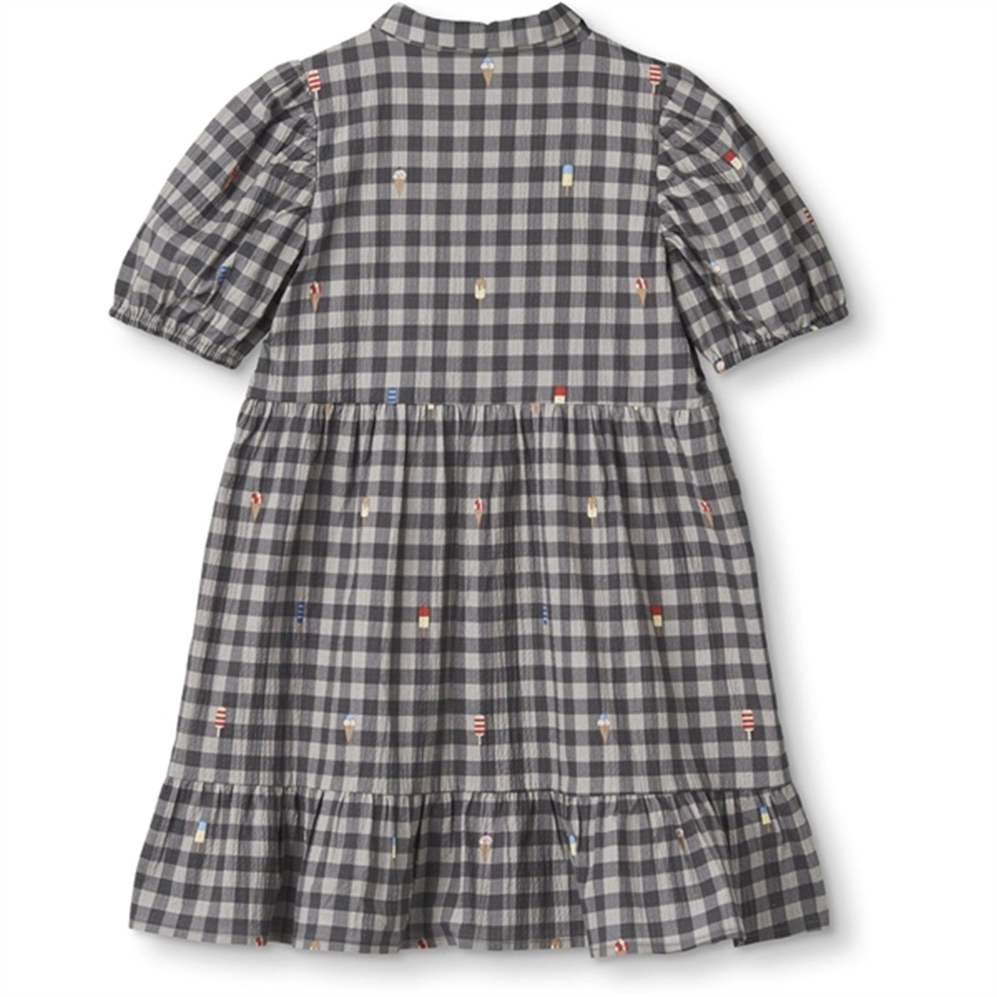 Fliink Magnet Check Aop Polar Dress