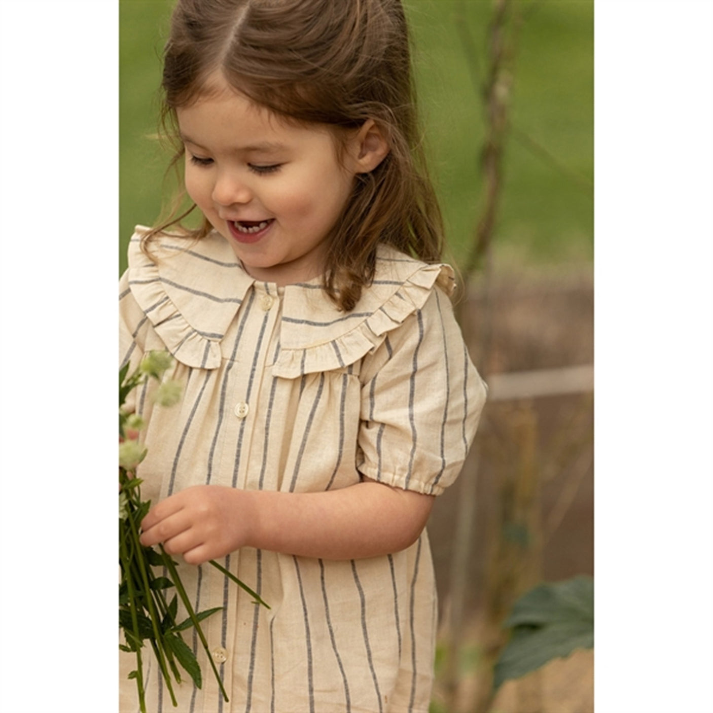 Fliink Sandshell Magnet Stripe Vira Shirt Blouse