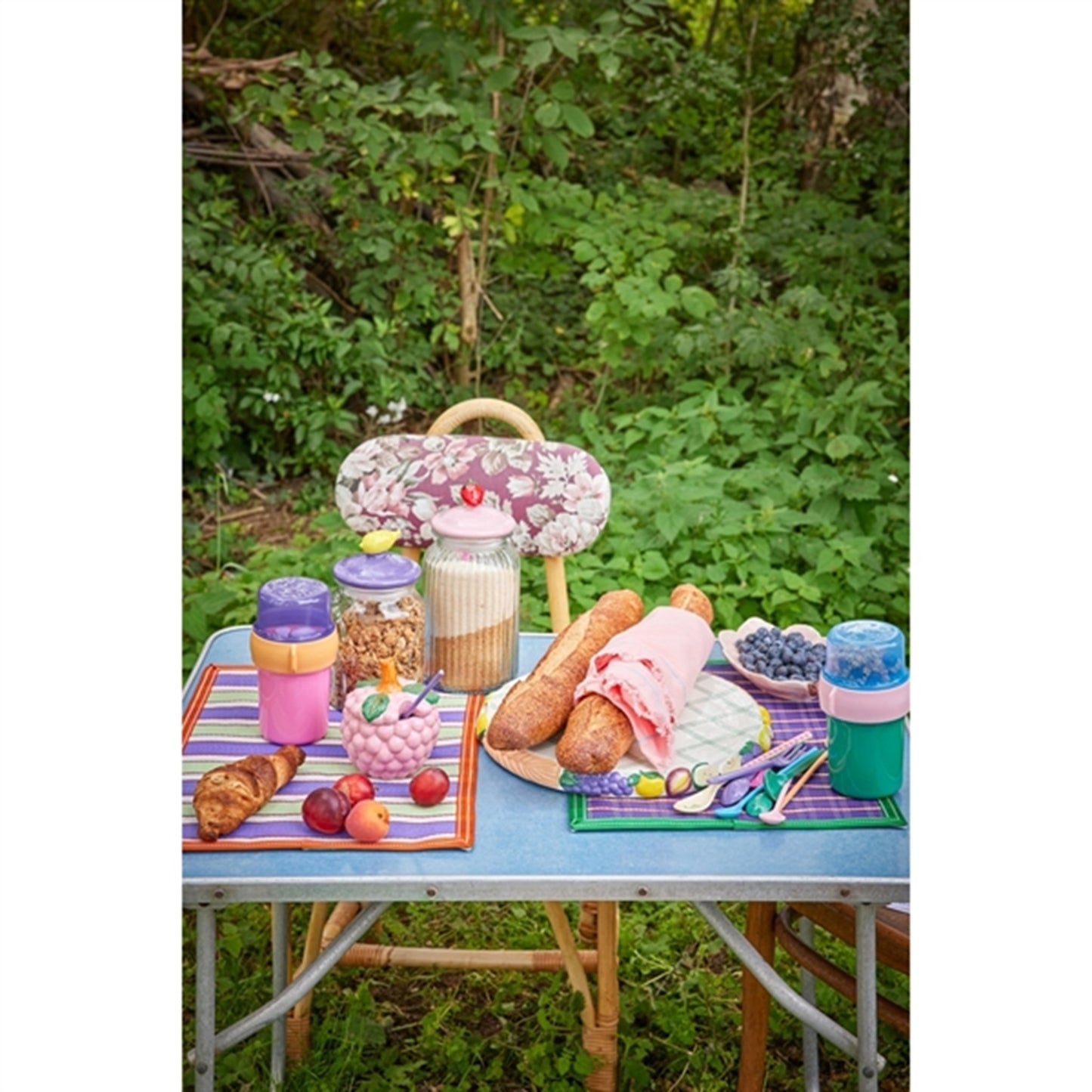 RICE Green To-Go Granola Container