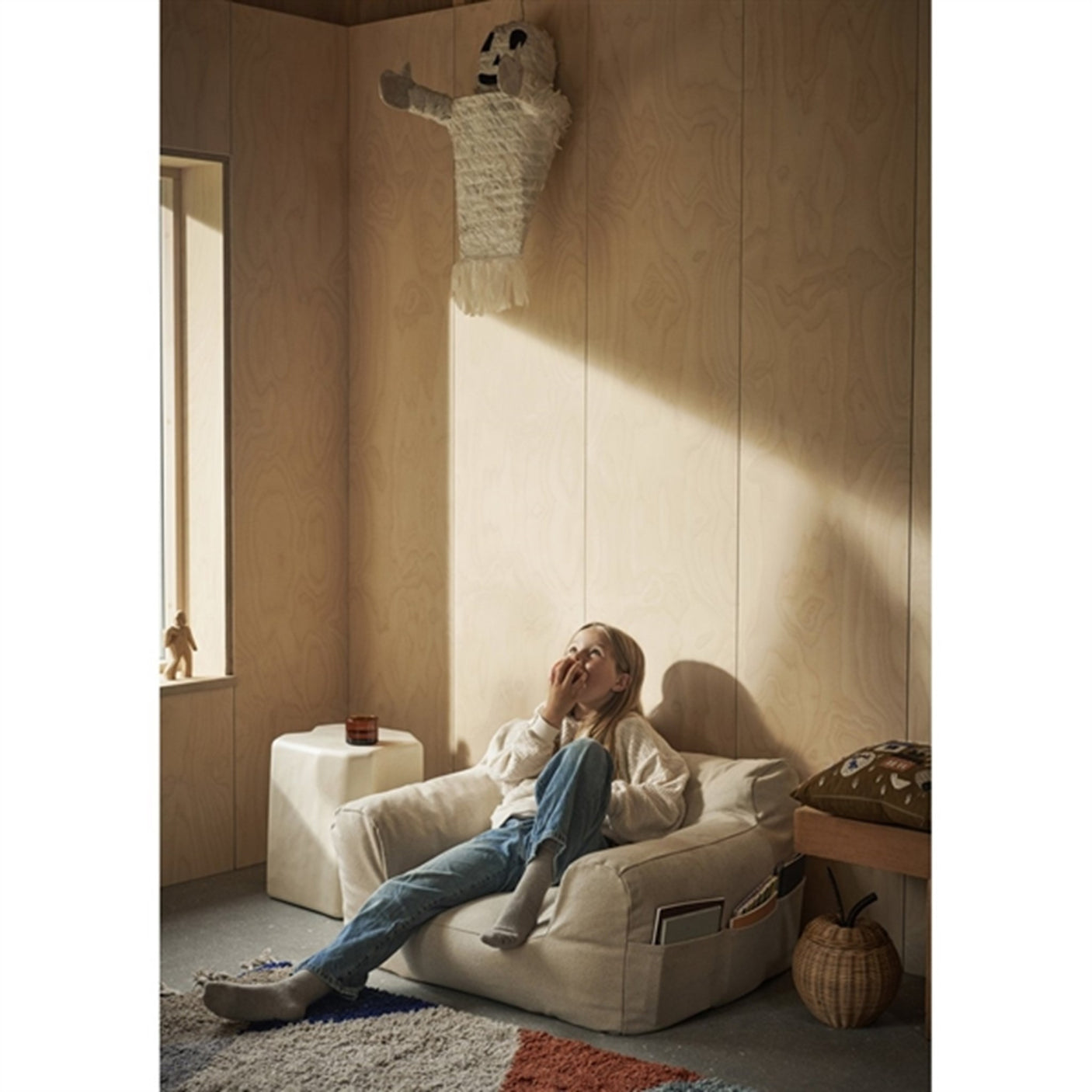 Ferm Living Billow Bean Bag Off-White