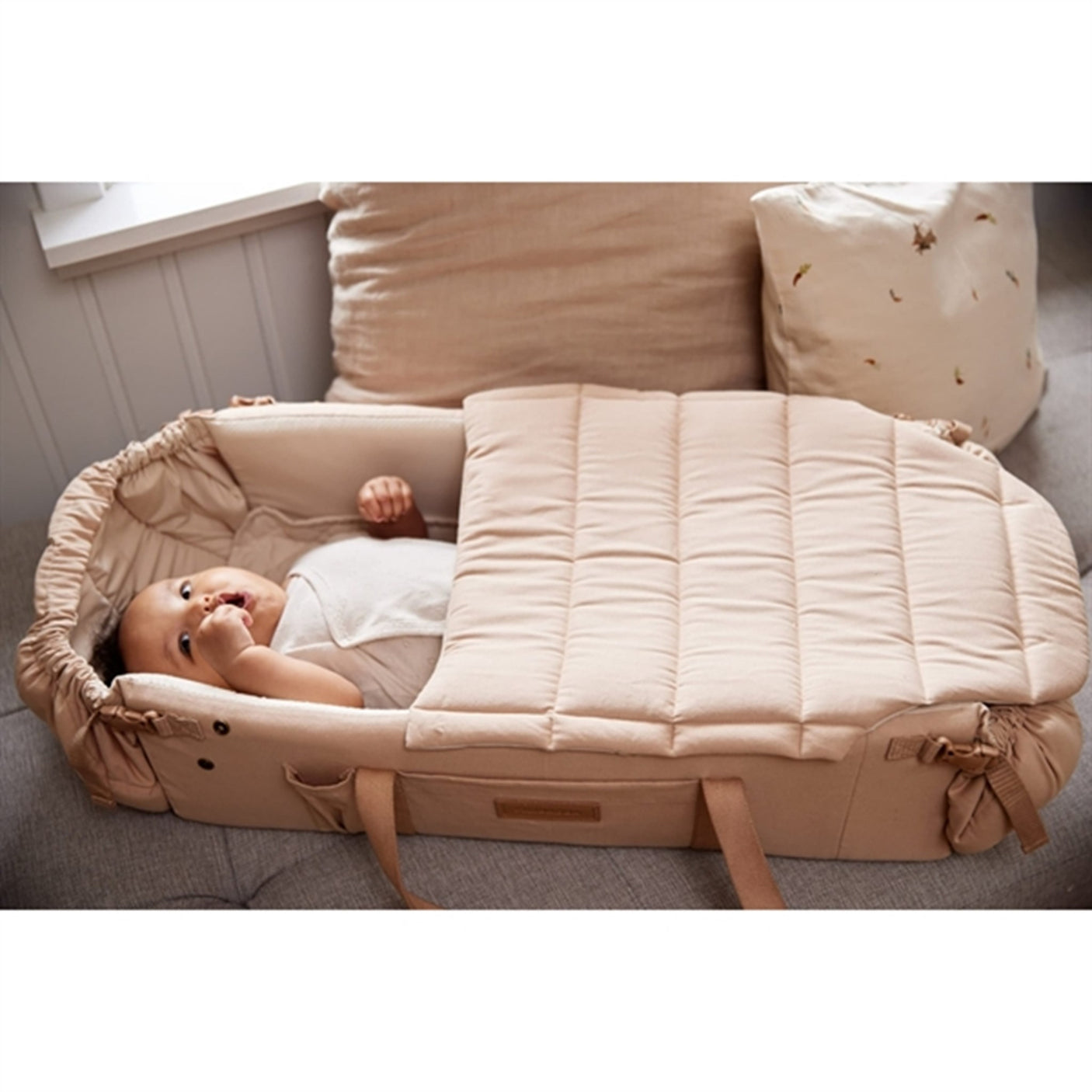 FILIBABBA Baby Lift Frida Swift Warm Grey