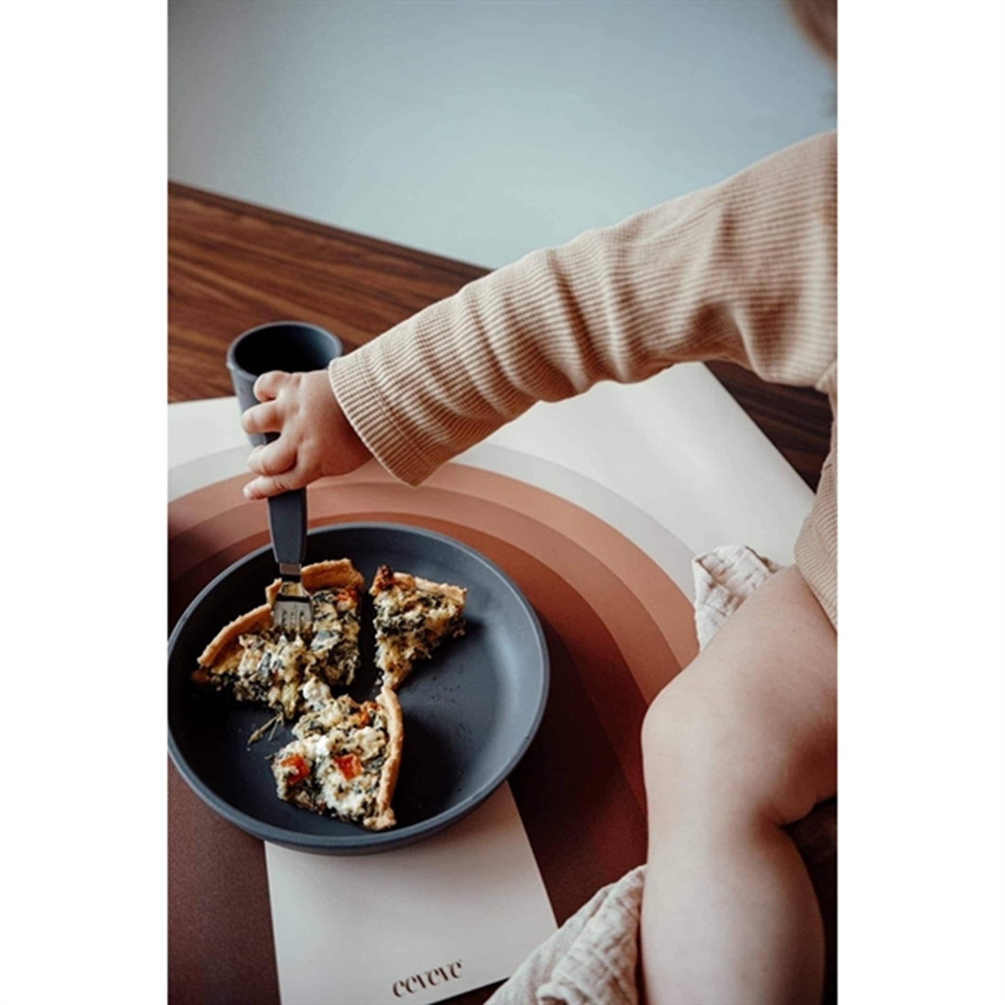 FILIBABBA Dinnerware Set Stone Grey