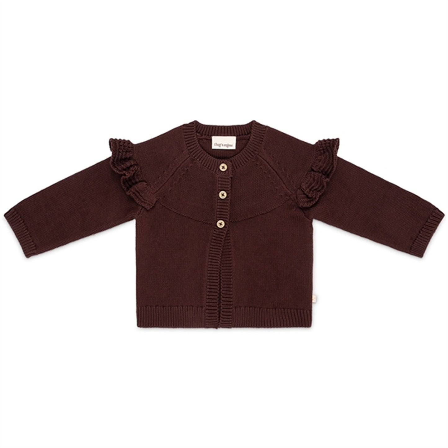 That's Mine Chocolate Finula Cardigan