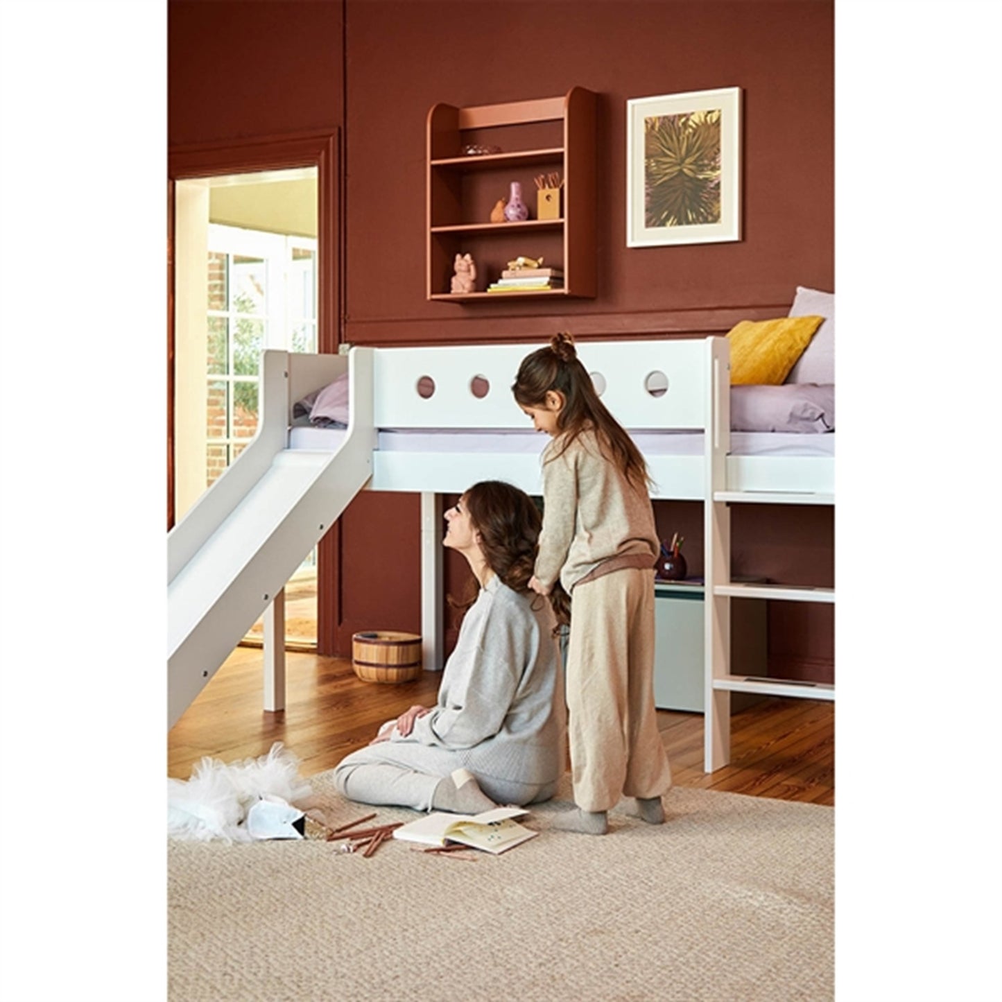 Flexa Dots Bookcase Blush