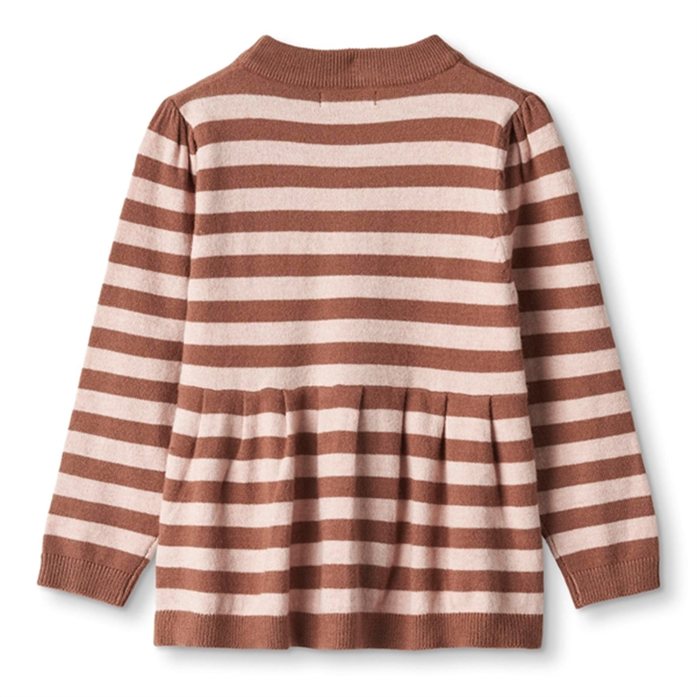 Fliink Carob Brown Striped Alilly Blouse
