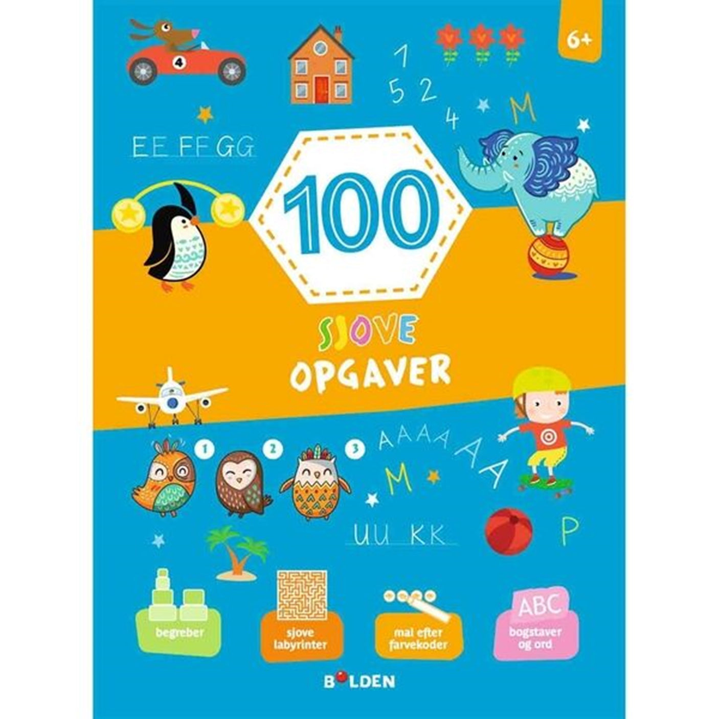 Bolden 100 Sjove Opgaver - Fra 6 år