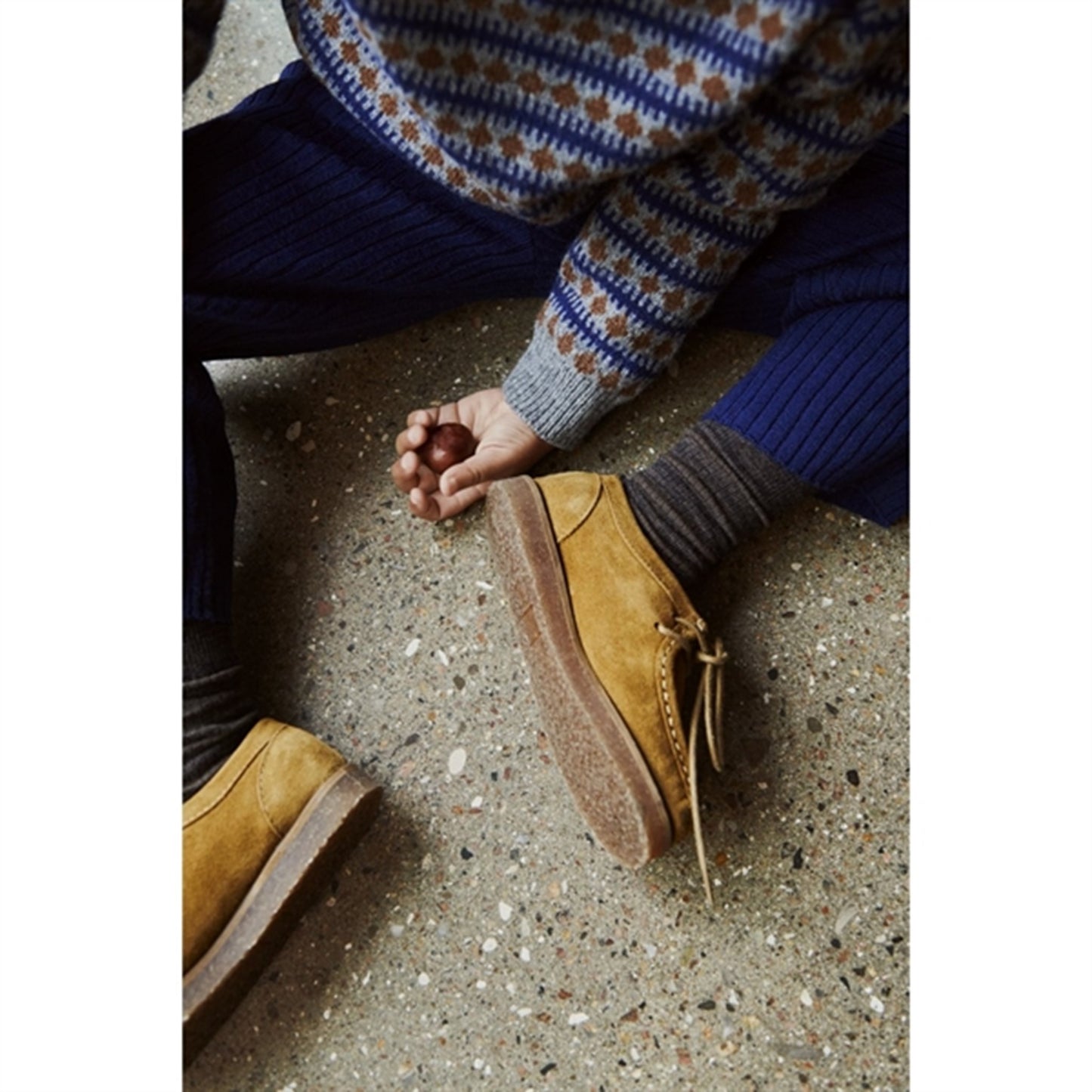 FUB Lambswool Knitted Sweater Charcoal Melange