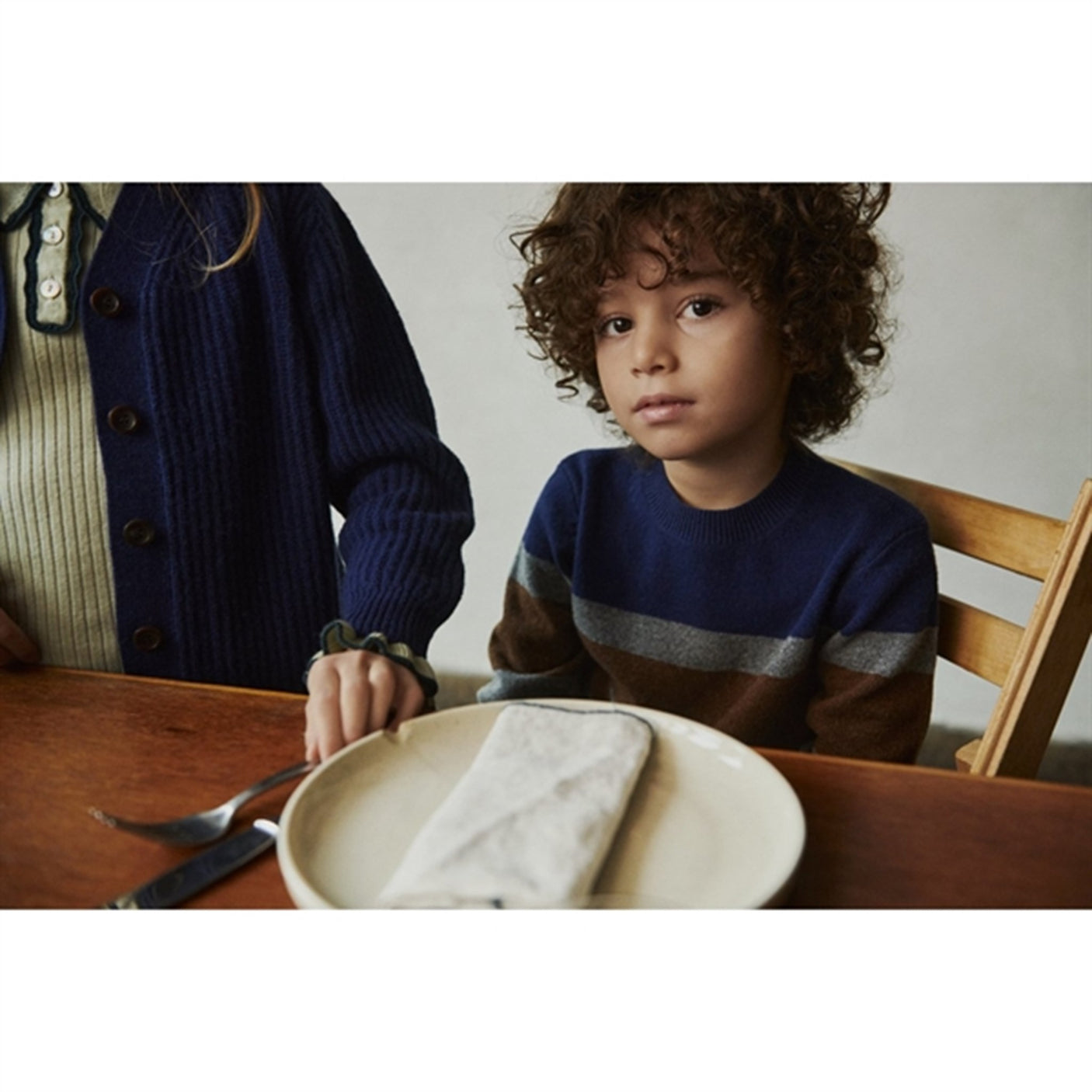 FUB Lambswool Sweatshirt Stripe