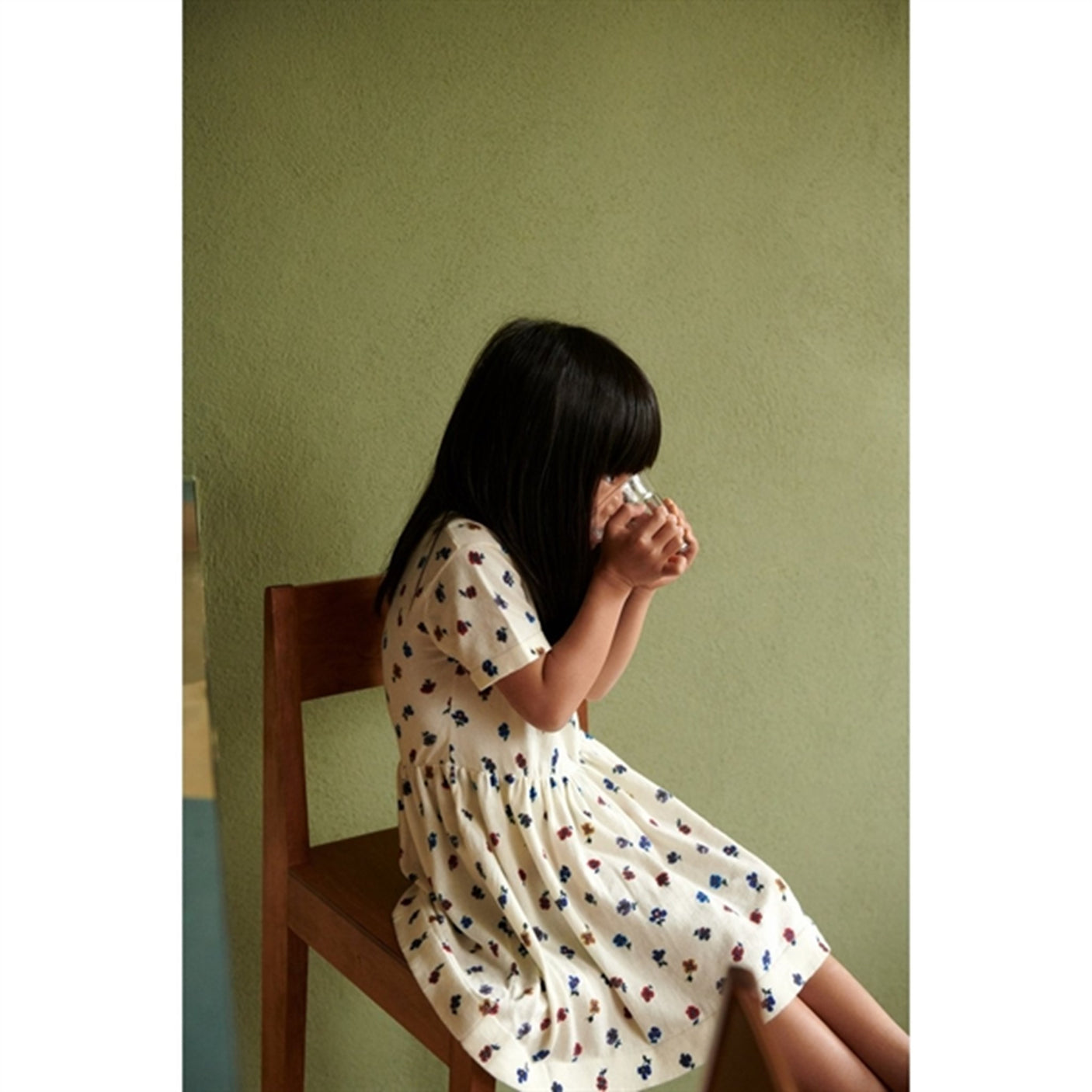 FUB Printed Dress Ecru/Flower