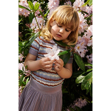 FUB Heather Pointelle Polo