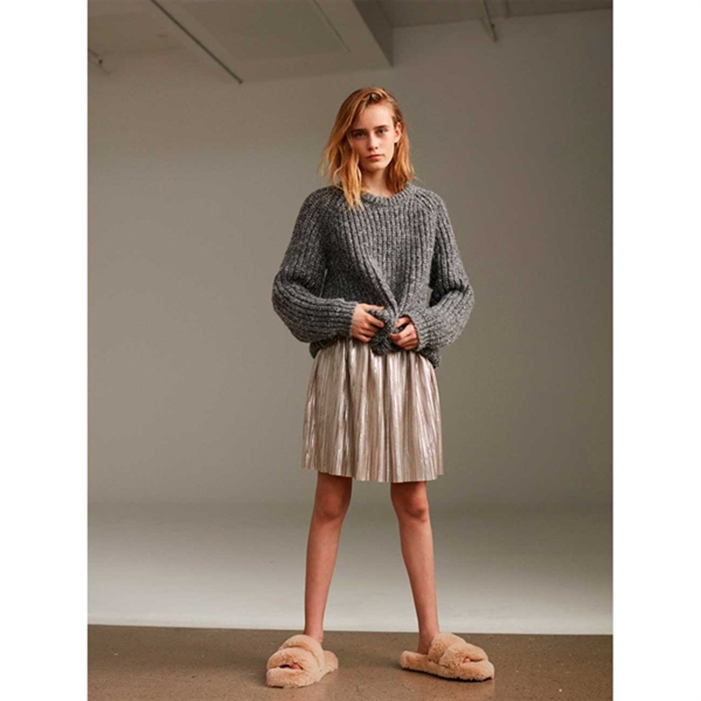 Sofie Schnoor Young Gold Josefine Skirt 4