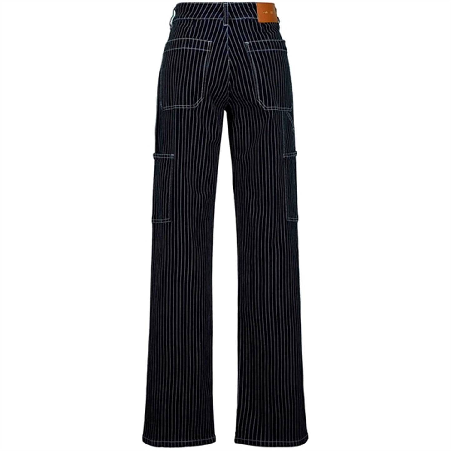 Sofie Schnoor Dark Blue Striped Pants