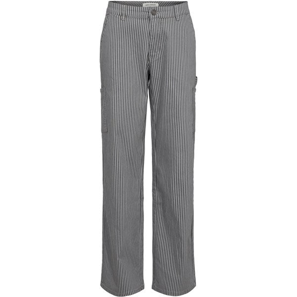 Sofie Schnoor Grey Striped Pants