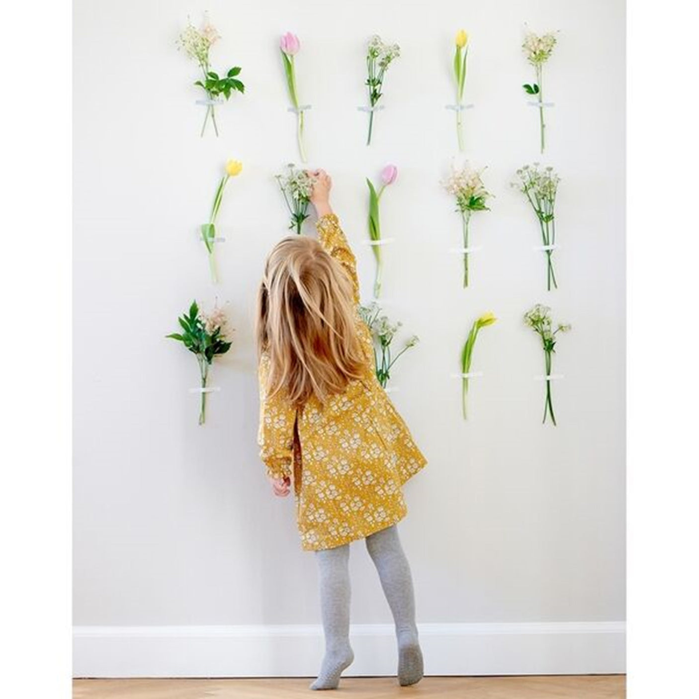 GObabyGO Antislip Tights Grey Melange