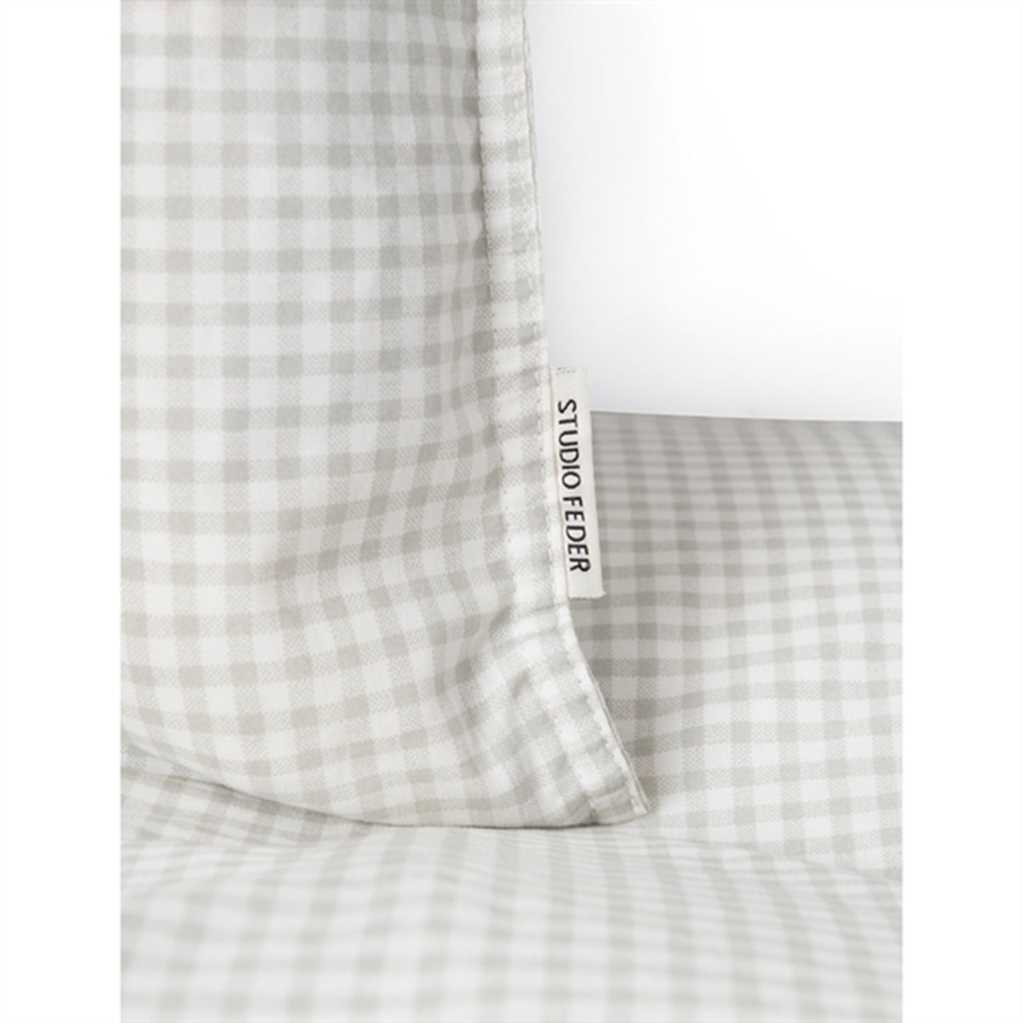 Studio Feder Bedding Gingham Mini Grey