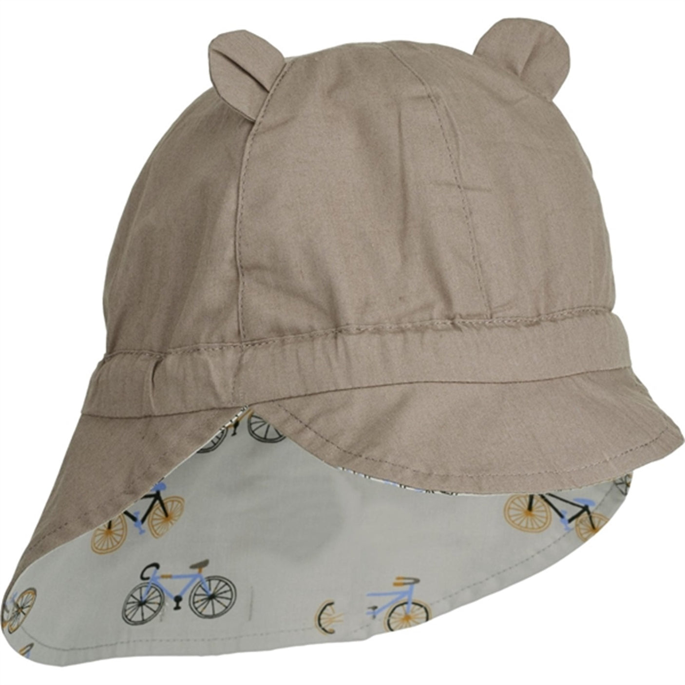 Liewood Gorm Sun Hat Bicycle Cloud Blue