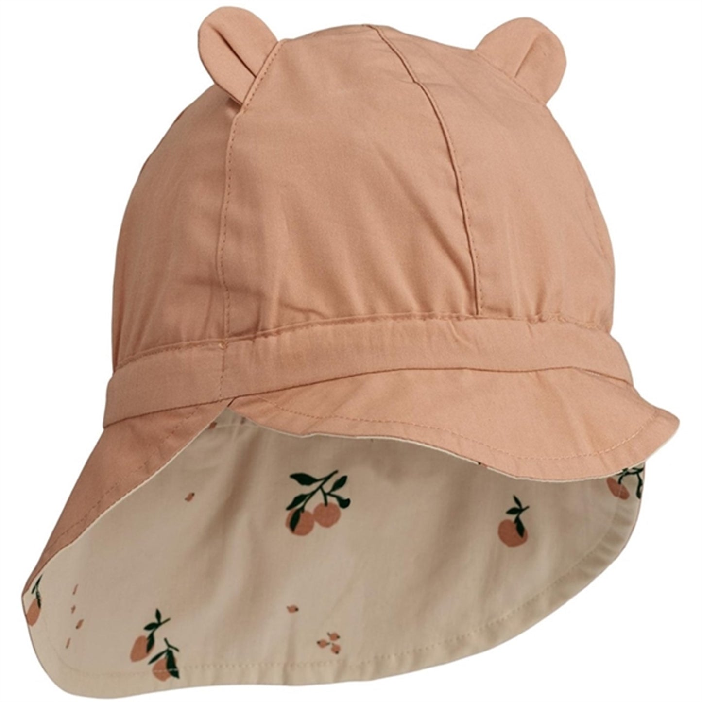 Liewood Gorm Reversible Sun Hat Peach Pale Tuscany