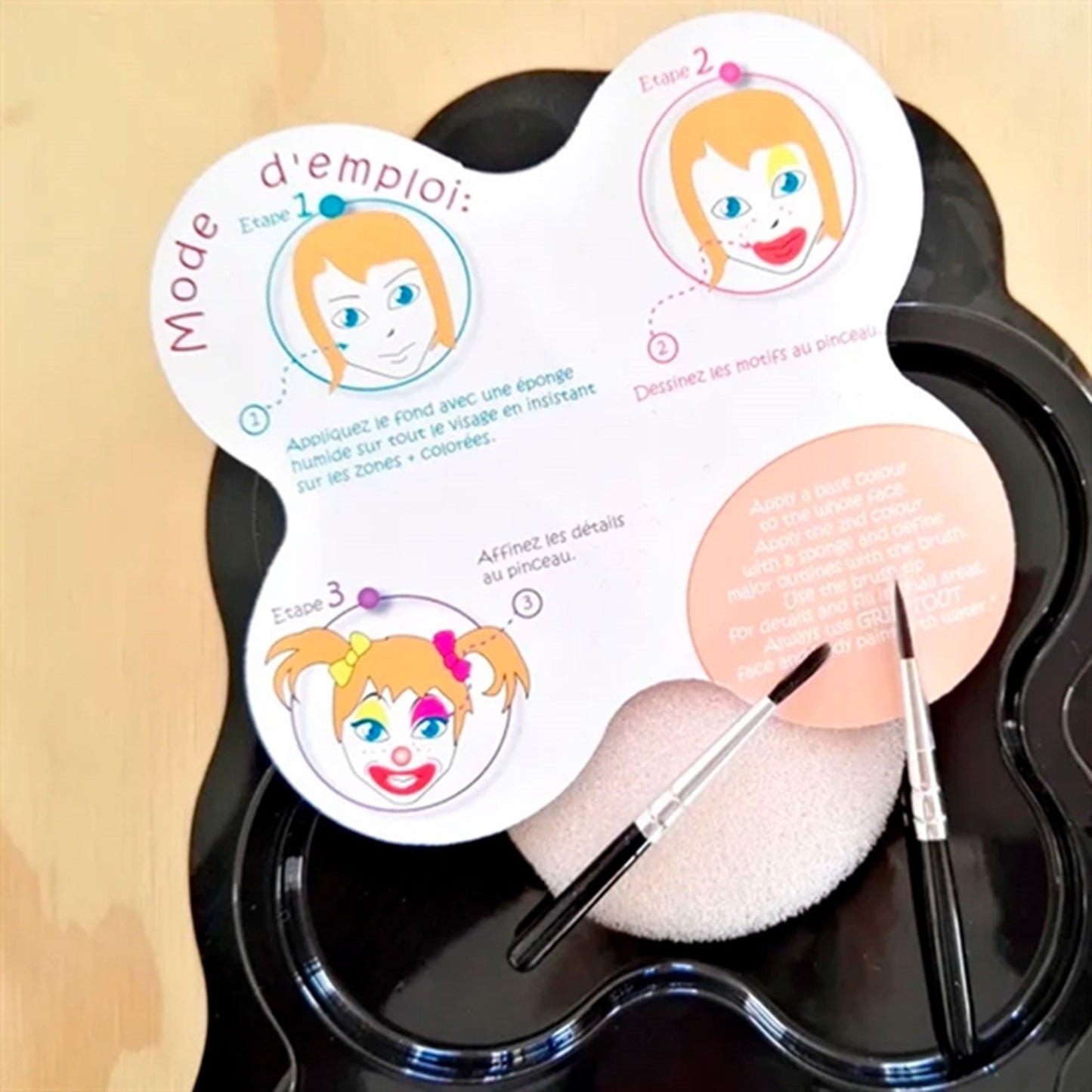 Grim'tout Theater Makeup Butterfly and Fairy