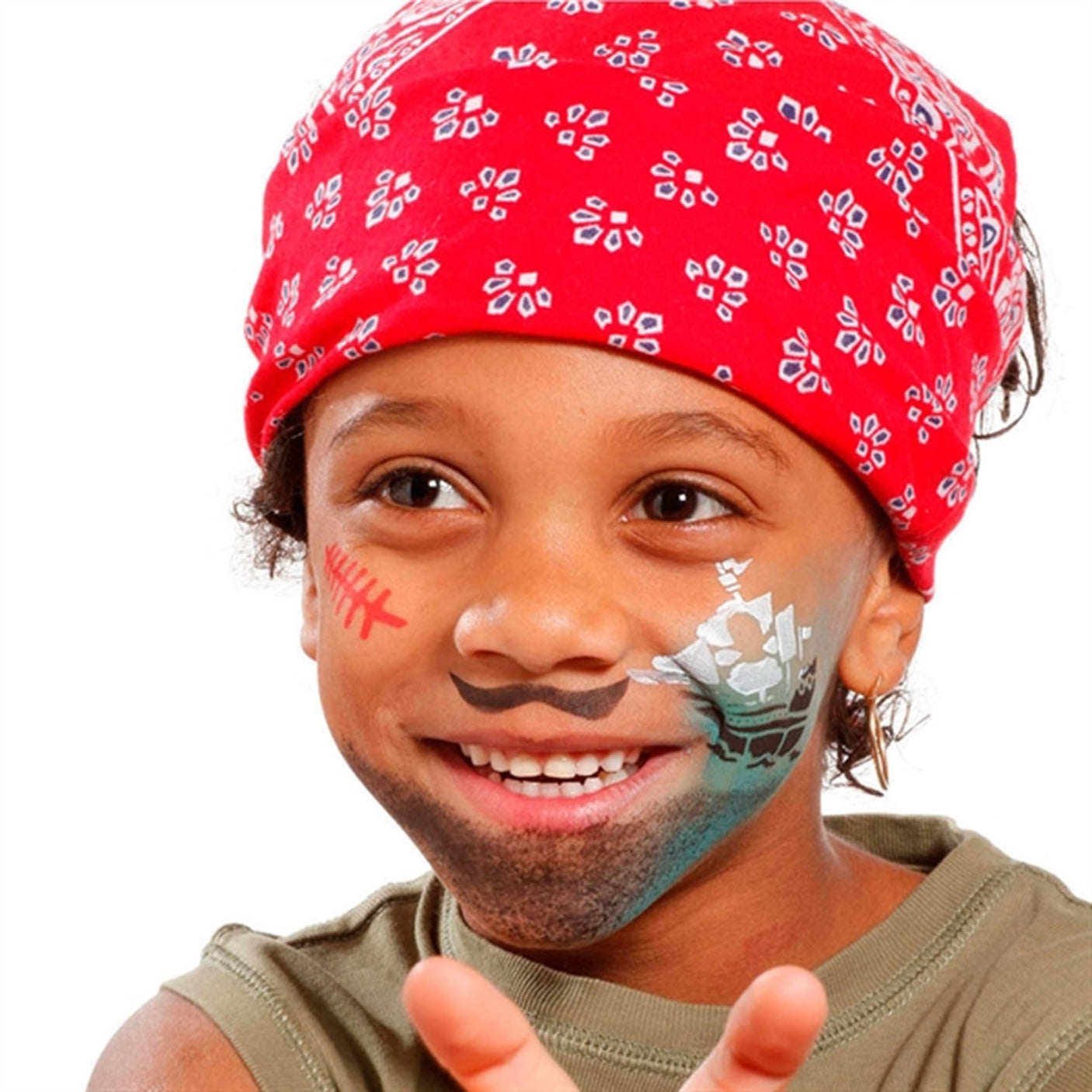 Grim'tout Stencil Pirate and Riders