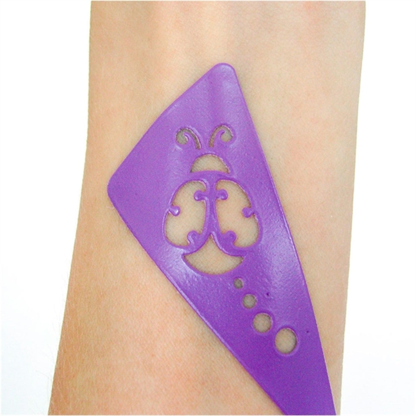 Grim'tout Stencil Cat and Butterflies