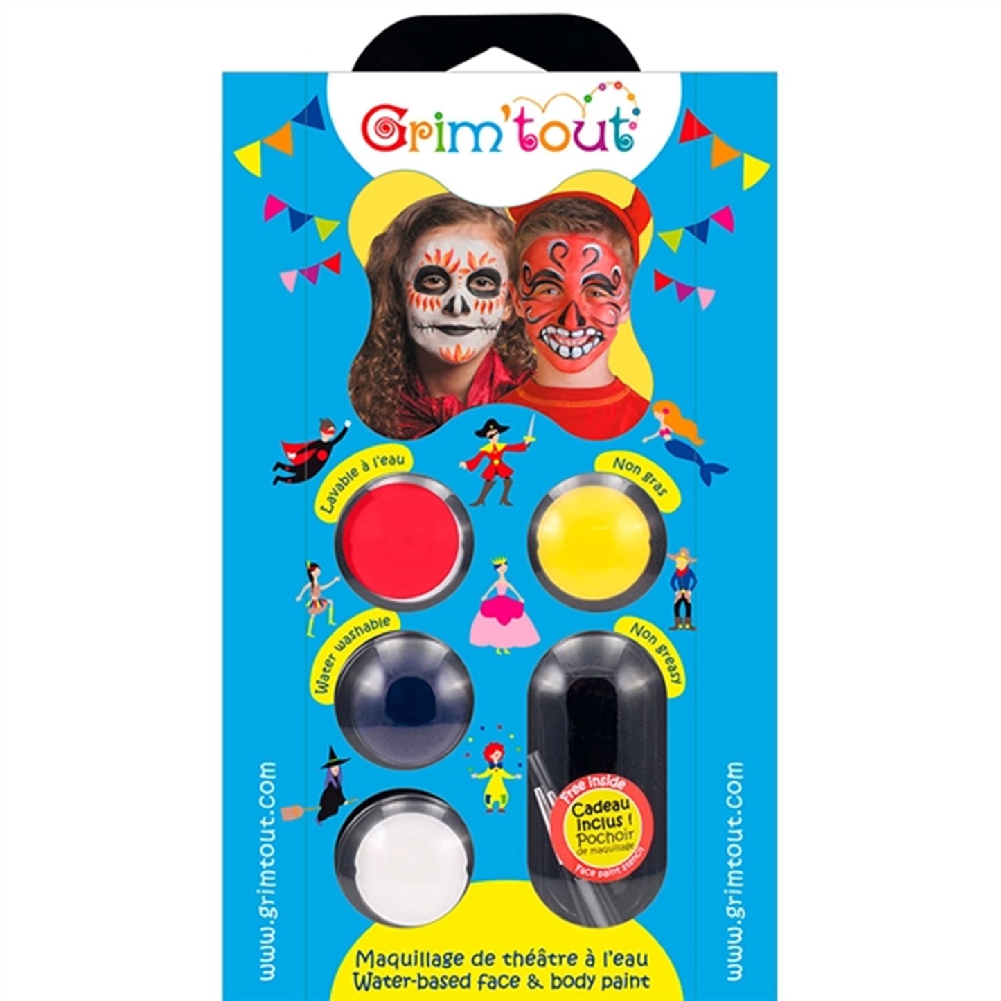 Grim'tout Theater Makeup Witch