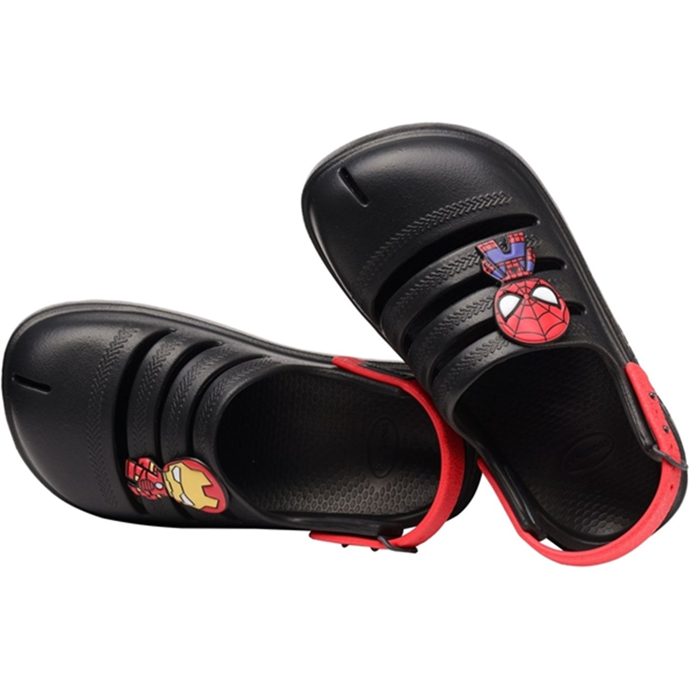 Havaianas Kids Sandals Marvel New Graphite