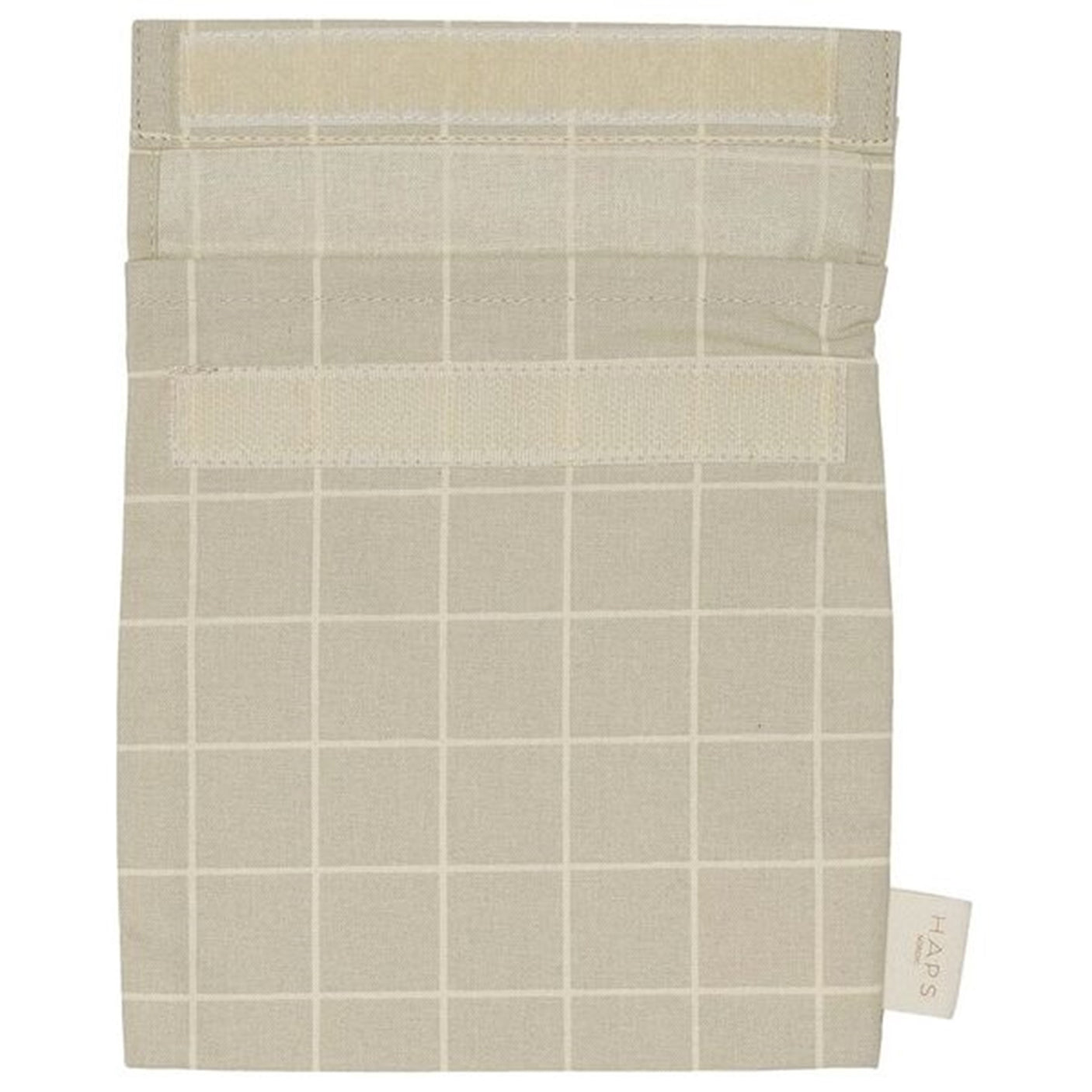 Haps Nordic Sandwich Bag Check Oyster Grey 2