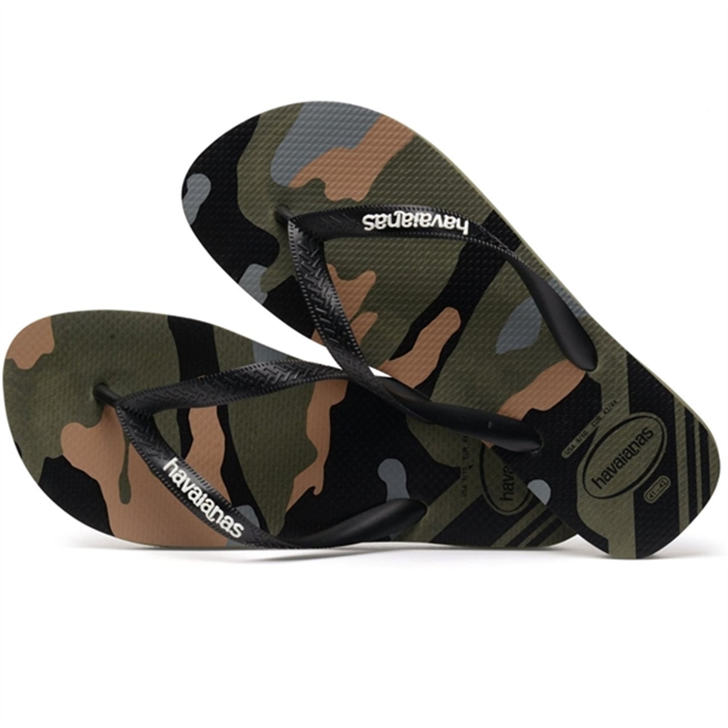 Havaianas Sandals Top Camu Black/Moss