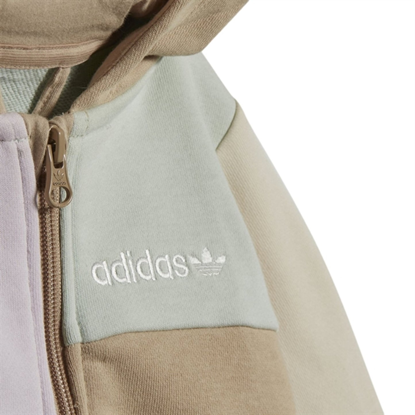 adidas Colorblock Full Zip Hoodie Set