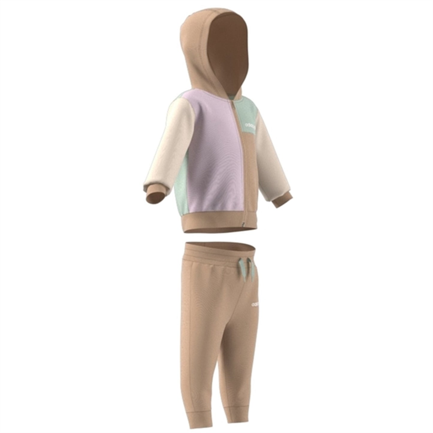 adidas Colorblock Full Zip Hoodie Set