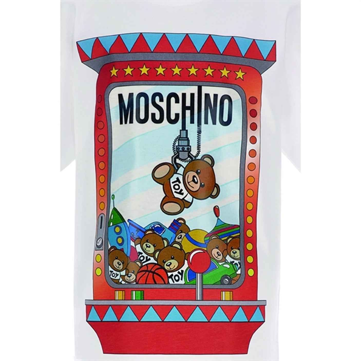 Moschino Optical White T-Shirt Maxi