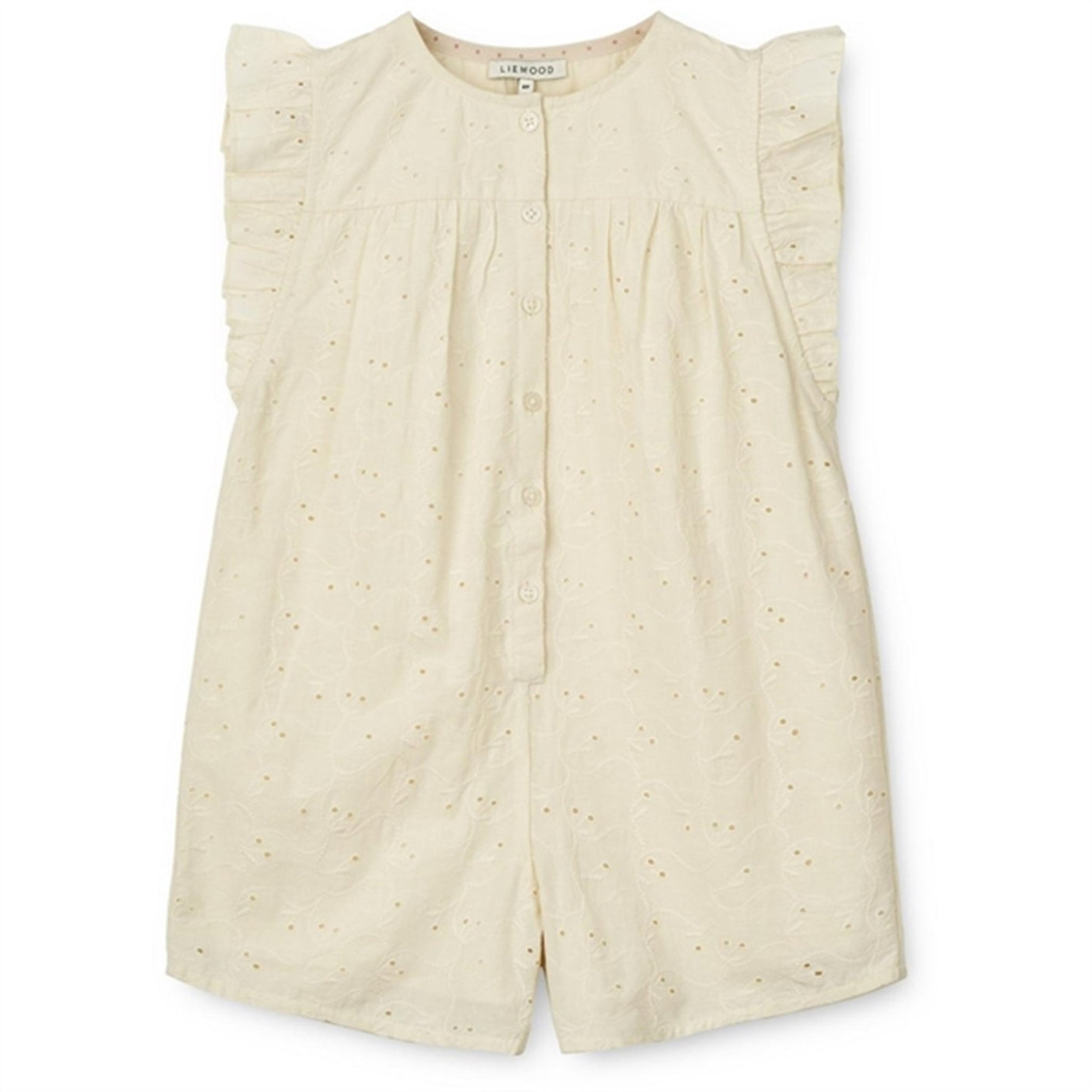 Liewood Cloud Cream Holmfrid Anglaise Jumpsuit