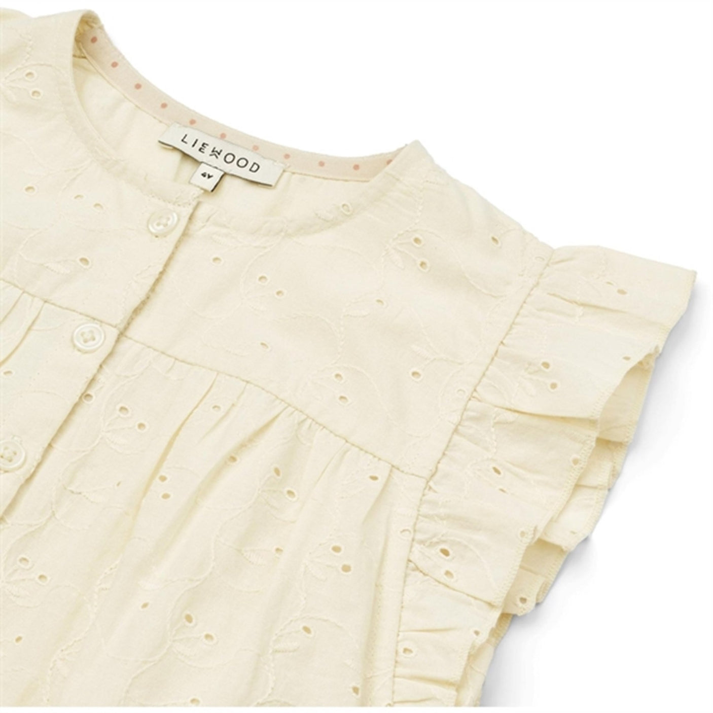 Liewood Cloud Cream Holmfrid Anglaise Jumpsuit