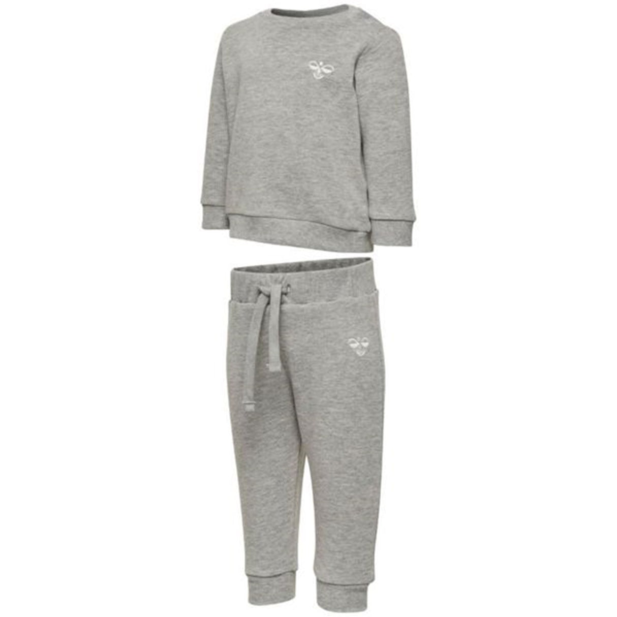 Hummel Santo Crew Suit Grey Melange